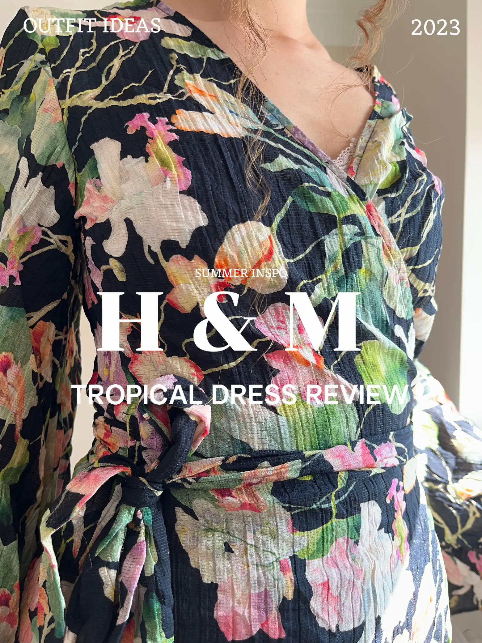 H&M - Skims dress dupe!! The best dupe for only £18.99 #hm #hmdress #