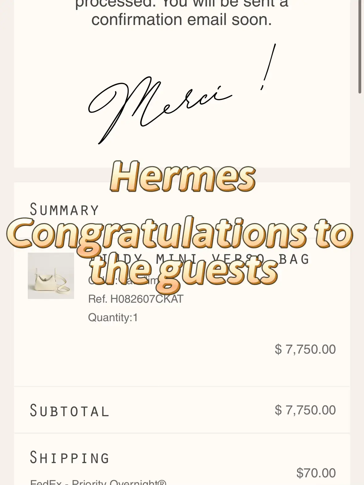 Hermes official clearance website