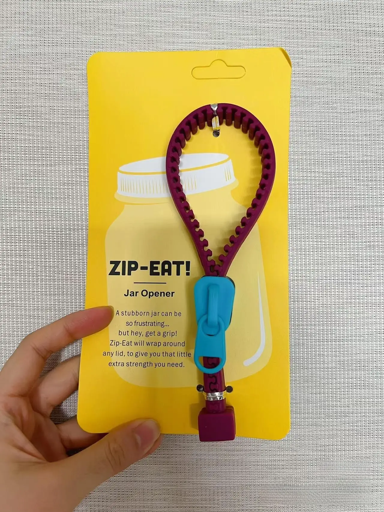 ZIP-EAT! Jar Opener | Get a Grip on Stubborn Lids - ZIP-EAT