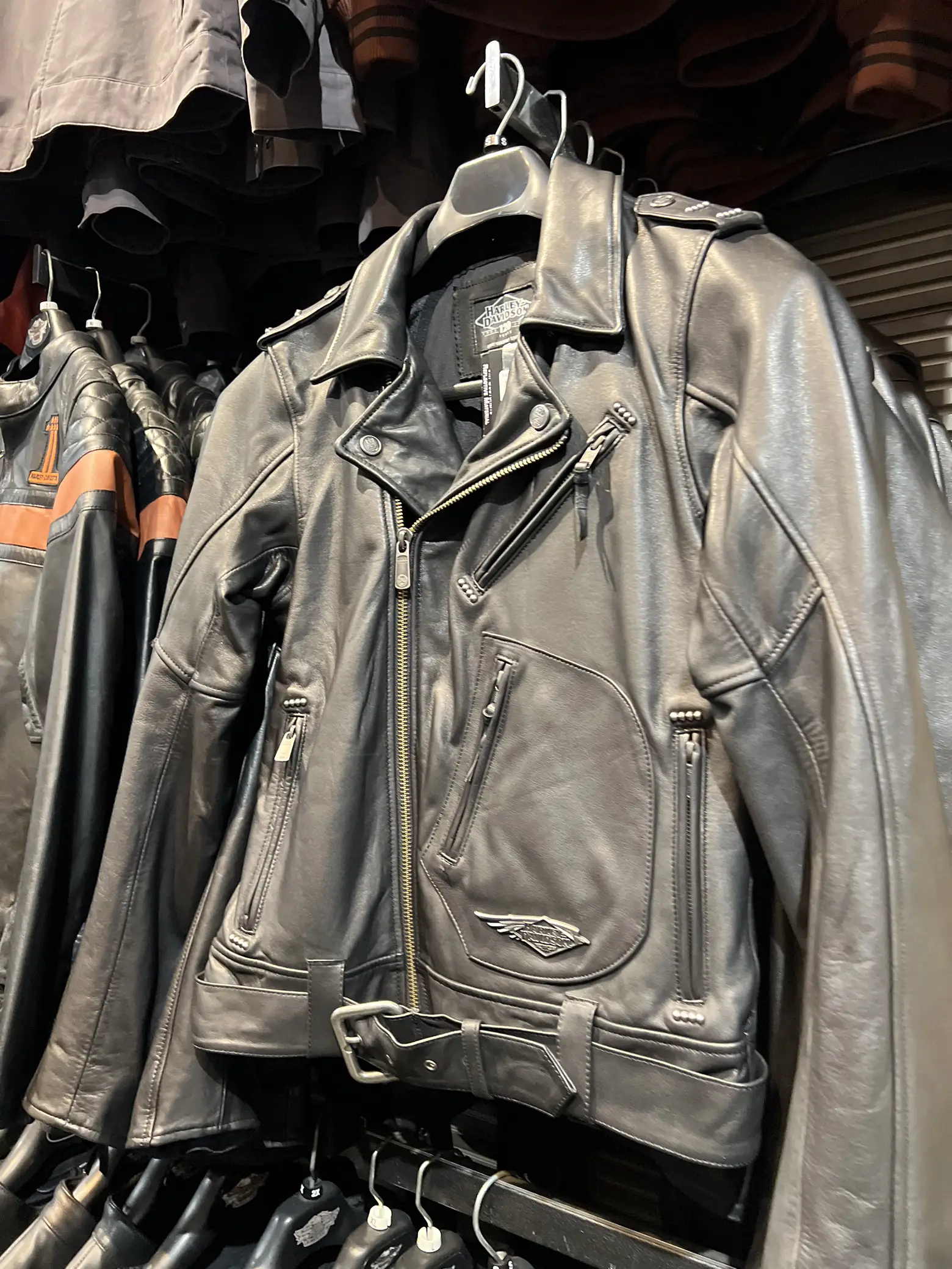 Harley Davidson Victoria Lane Motorcycle Biker Leather Jacket (XS) :  : Clothing, Shoes & Accessories