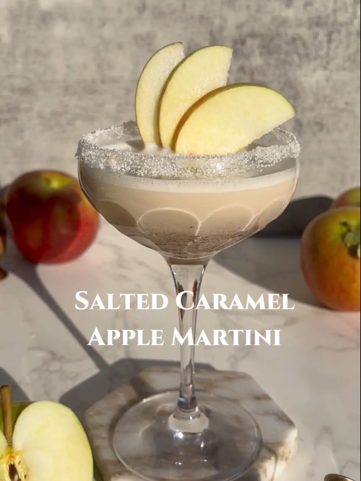 Salted Caramel Apple Martini | Gallery posted by Kristi | Lemon8