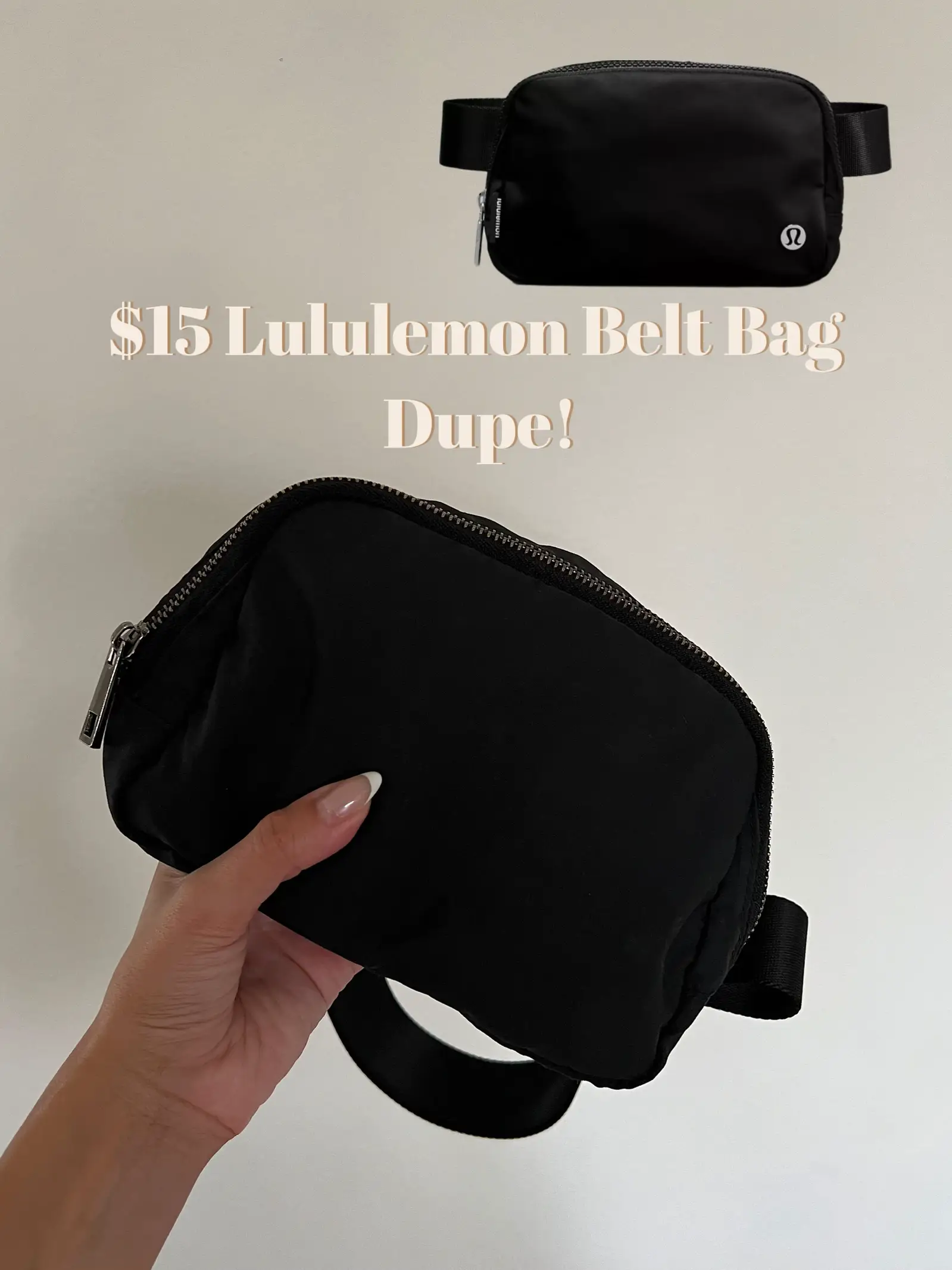 NEW] Lululemon Everywhere Belt Bag 1L - BLACK (w/ random Lulu