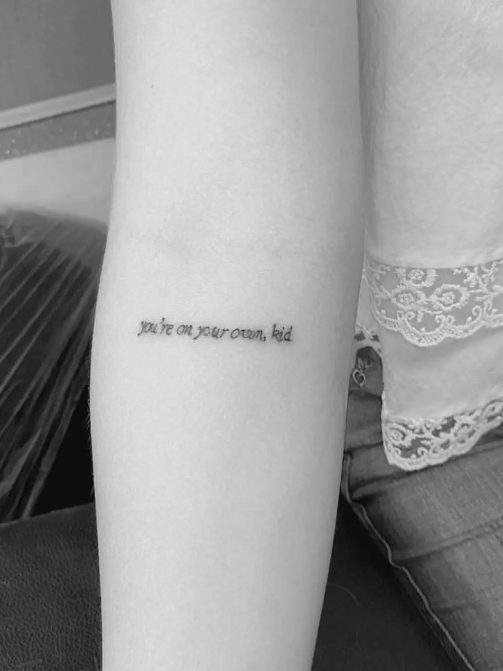 Song Lyric Tattoos and Ideas