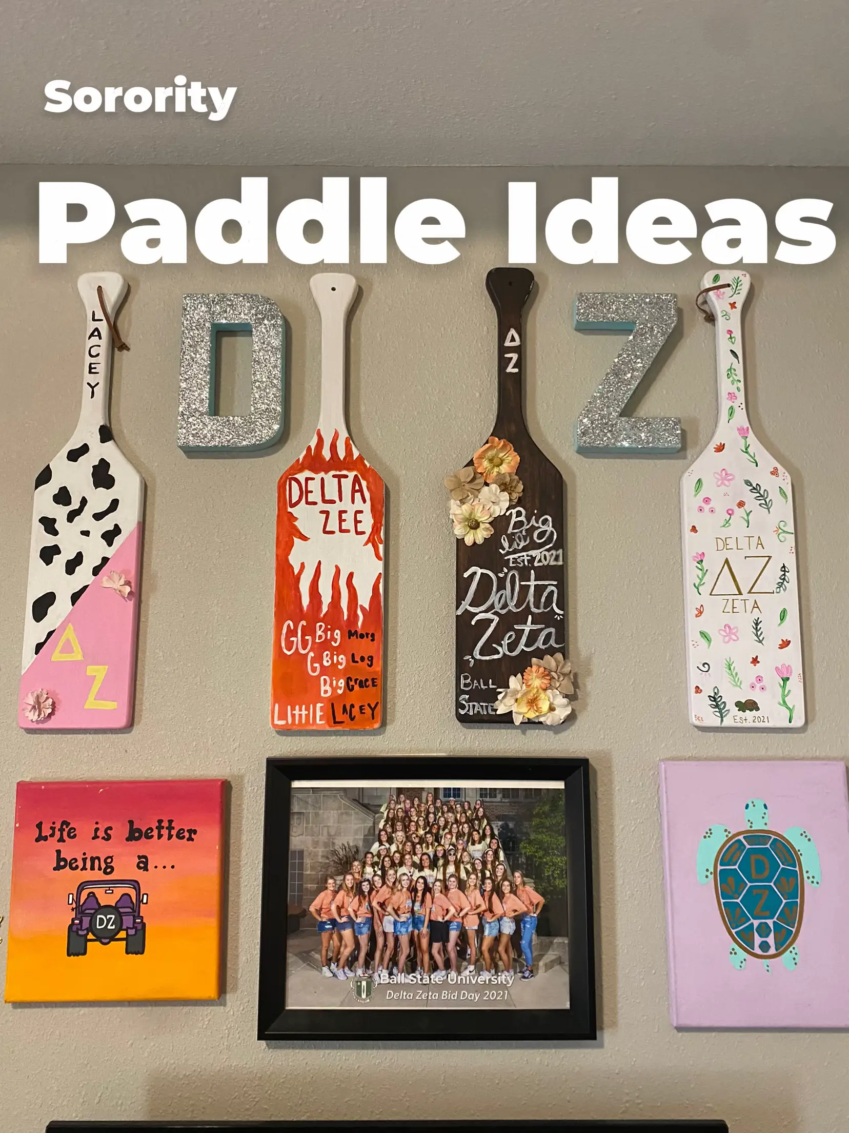 50 Thoughts Every Sorority Girl Has While Making a Paddle