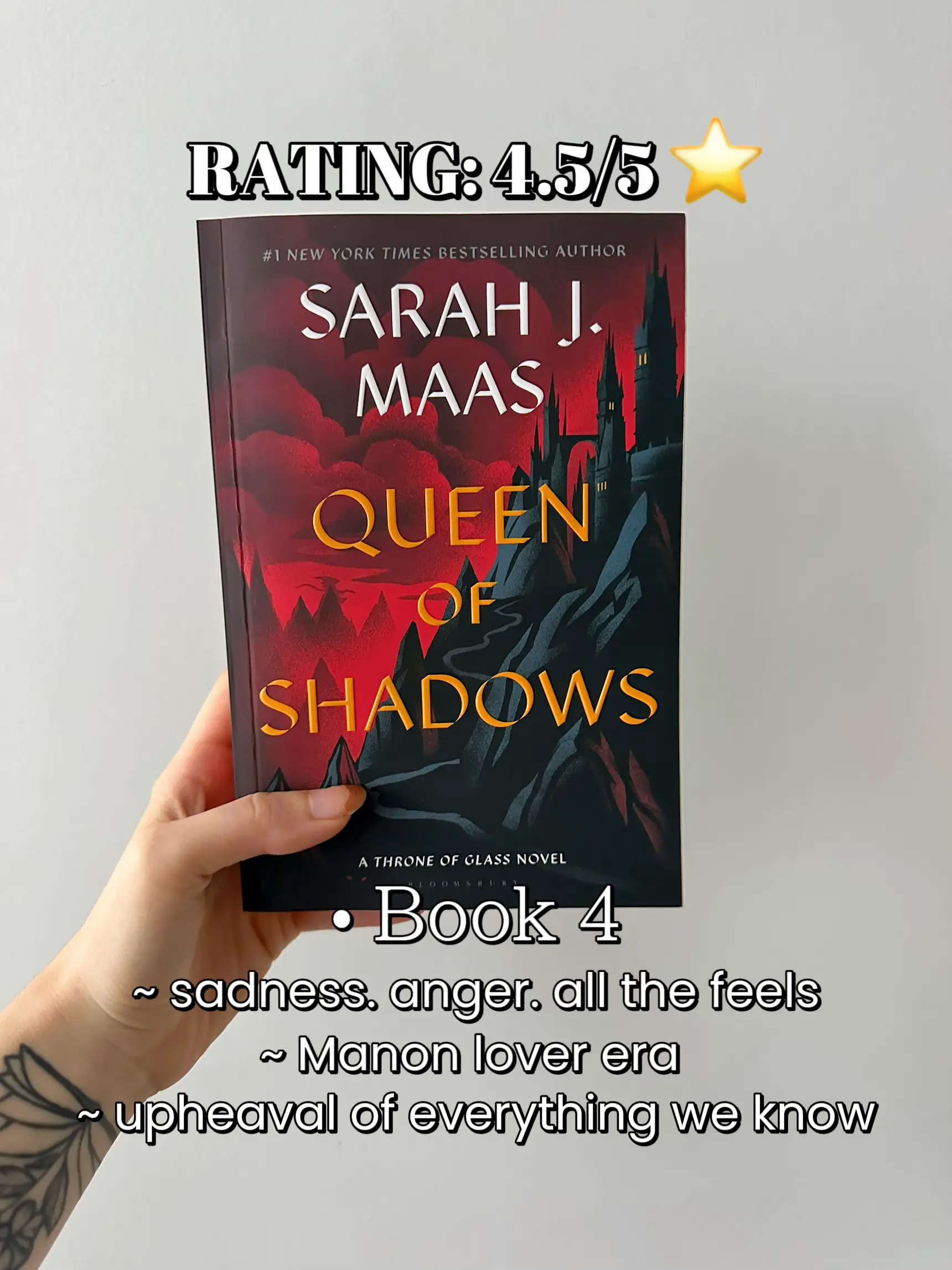 Queen of Shadows (Throne of Glass, #4) by Sarah J. Maas