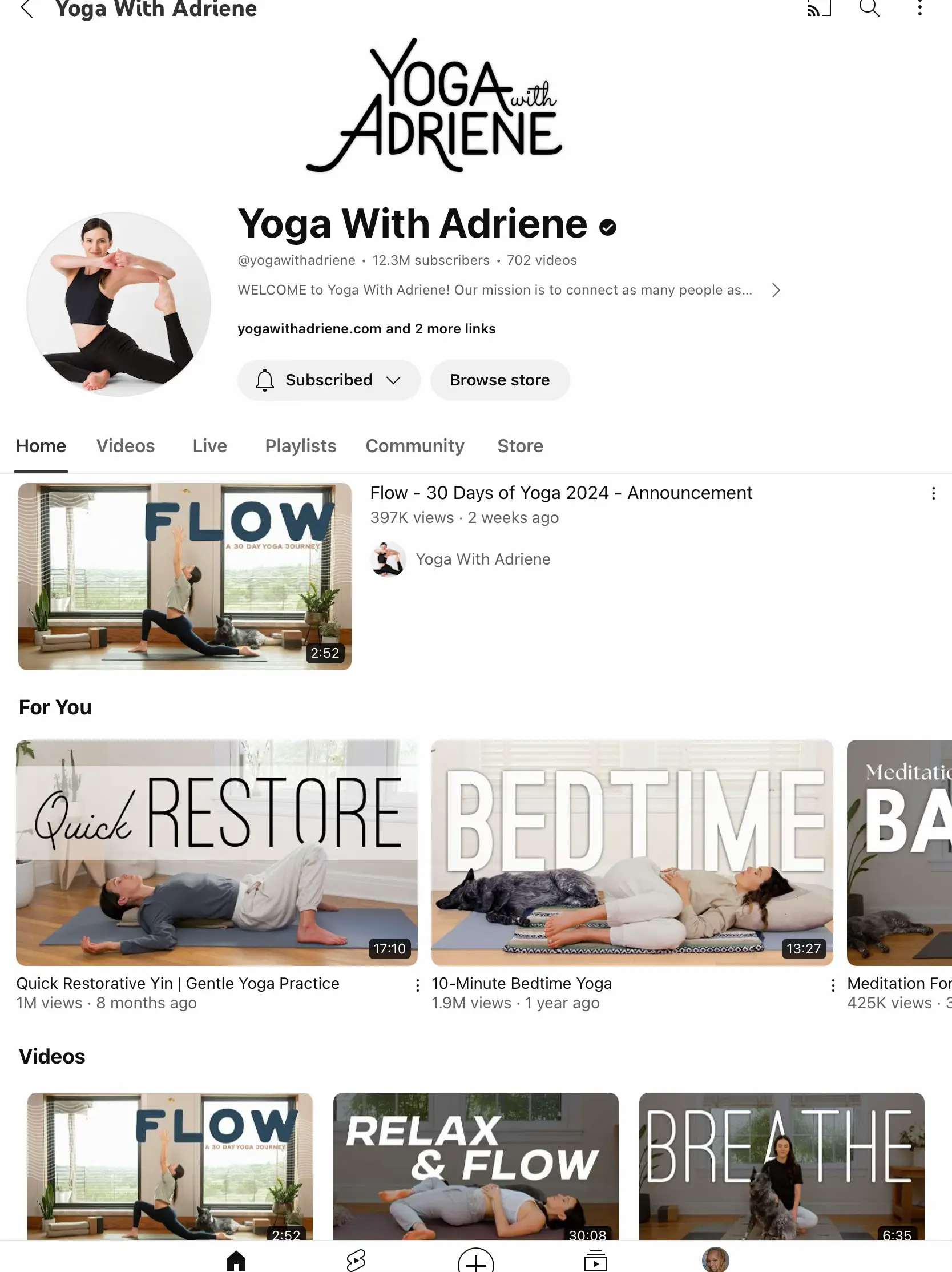 10-Minute Bedtime Yoga 