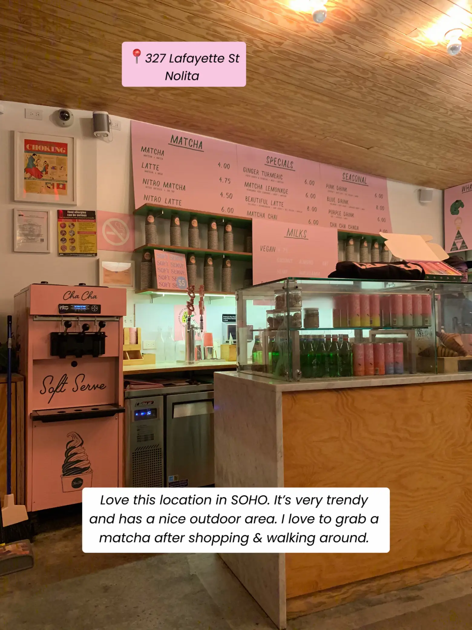 Cha Cha Matcha NYC Review Favorite Locations Gallery posted by