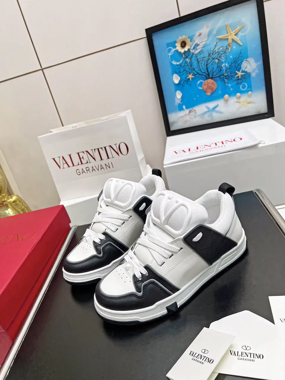 Valentino new color matching sneakers Gallery posted by