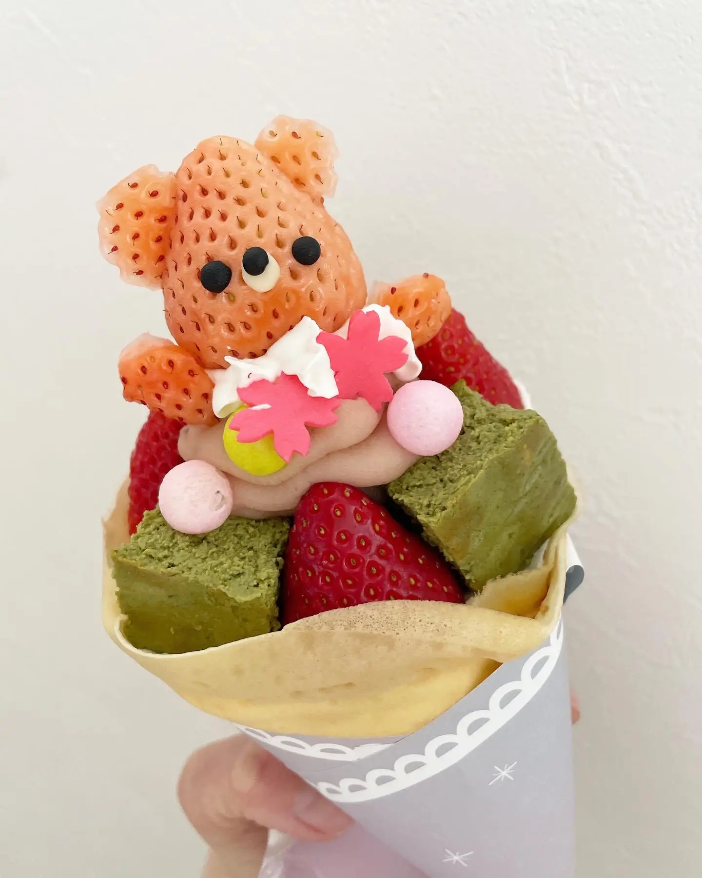 配送員設置 ひよこちゃん バナナチョコアーモンドクレープ （基本メニュー その他