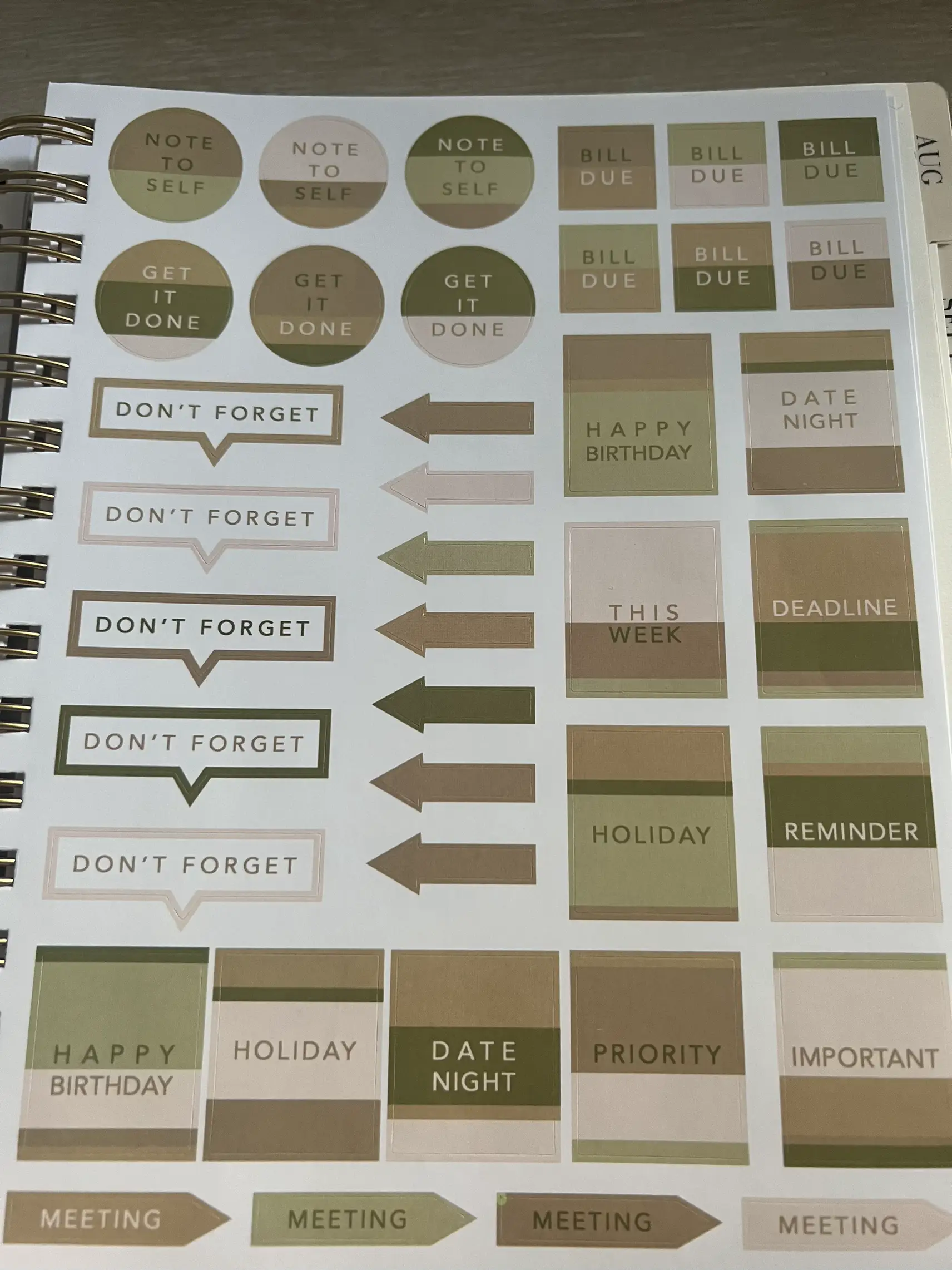 New Planner for 2025 Gallery posted by Franki Lemon8