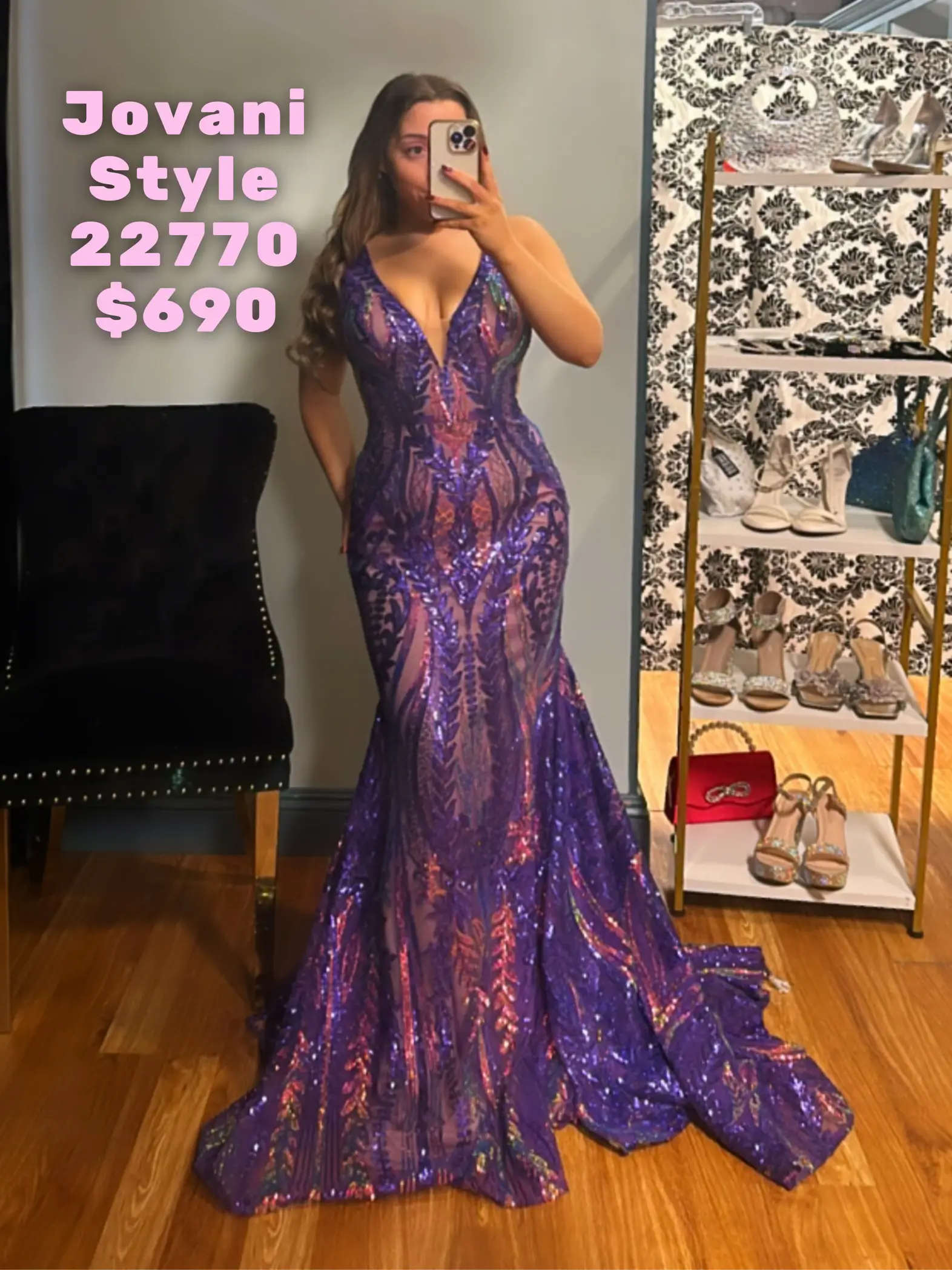 Rapunzel Inspired Prom Dress