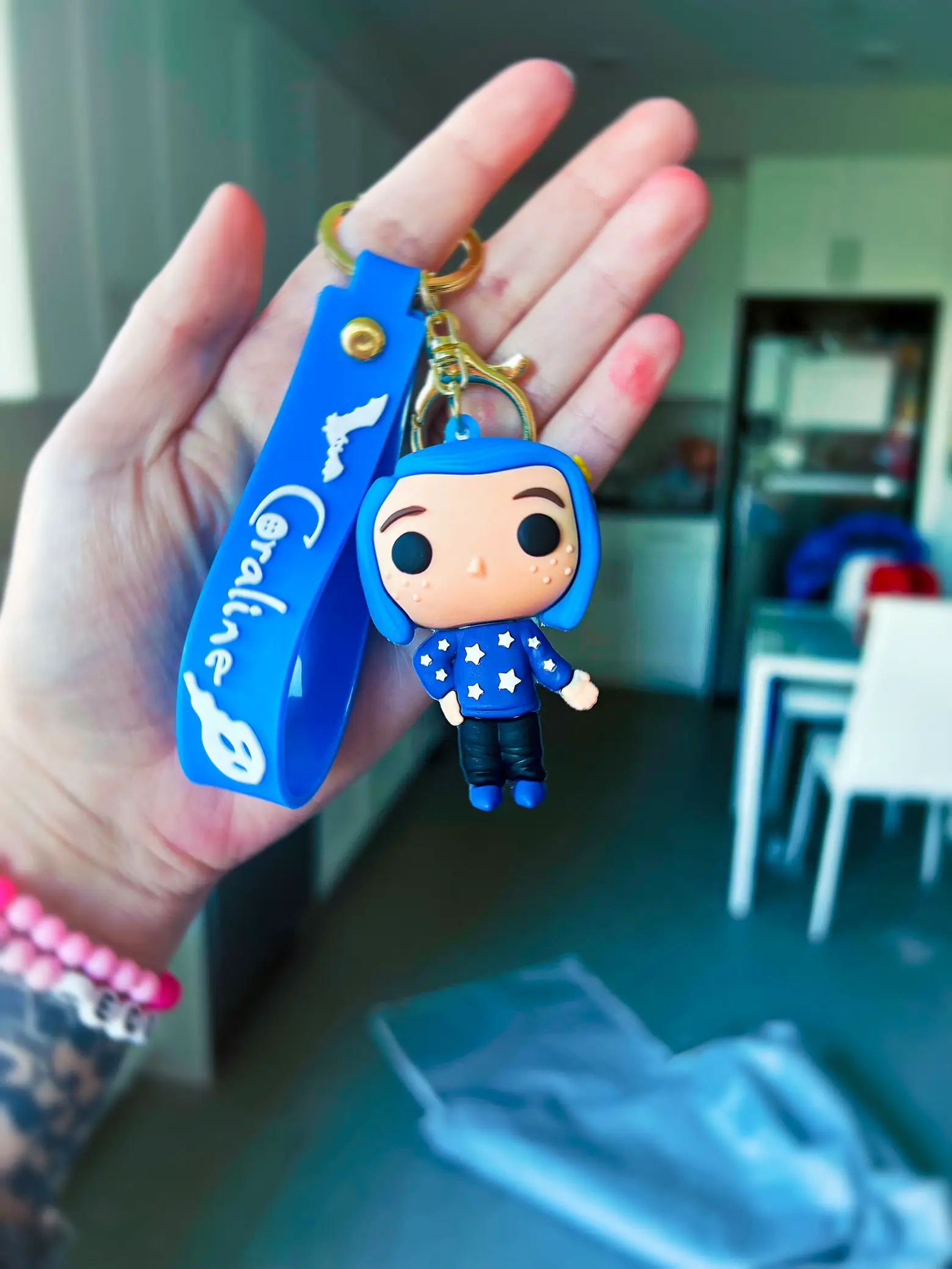 Coraline keychain clearance