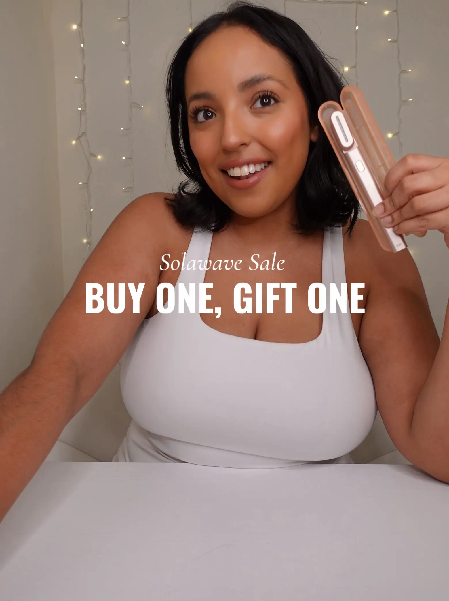 Buy one, gift one with Solawave Gallery posted by kennypaigexo Lemon8