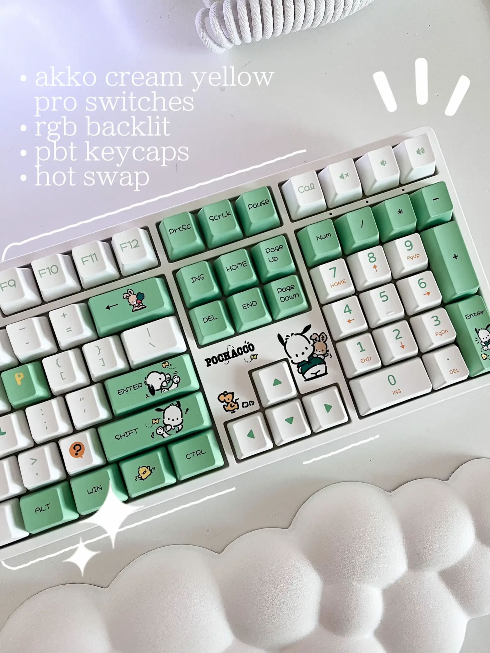 behold: my pochacco keyboard | Gallery posted by hana | Lemon8