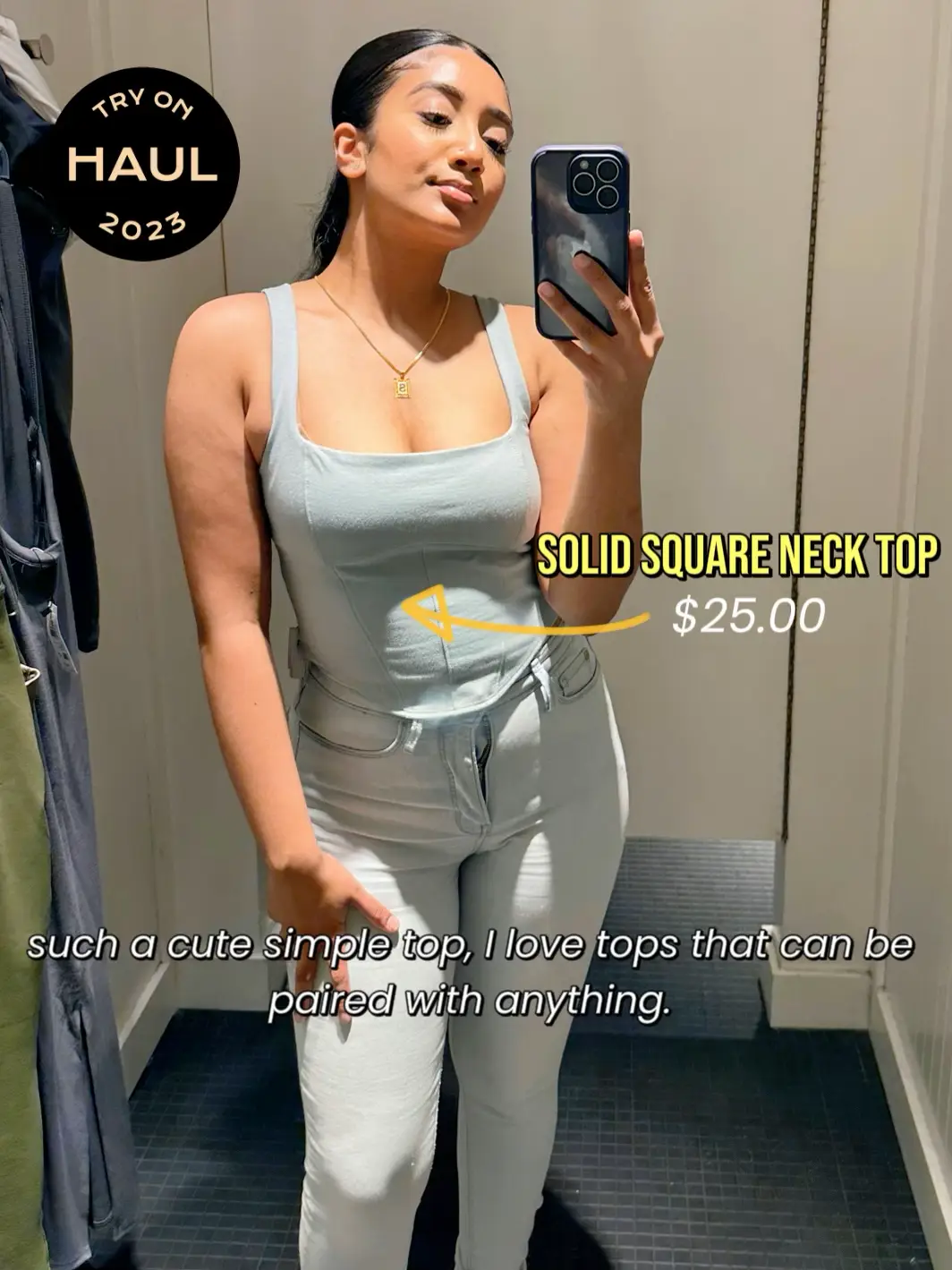 Garage try on haul, shopping in NYC 🛍️✨ | Gallery posted by Stephanie 🤍 |  Lemon8