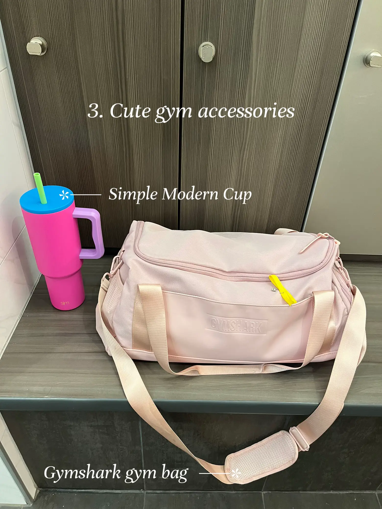 Cute gym online accessories