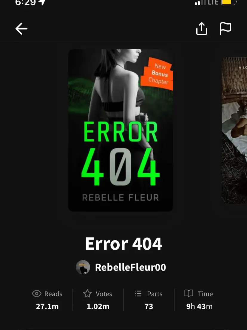 Error 404 Motivation Classic Thong