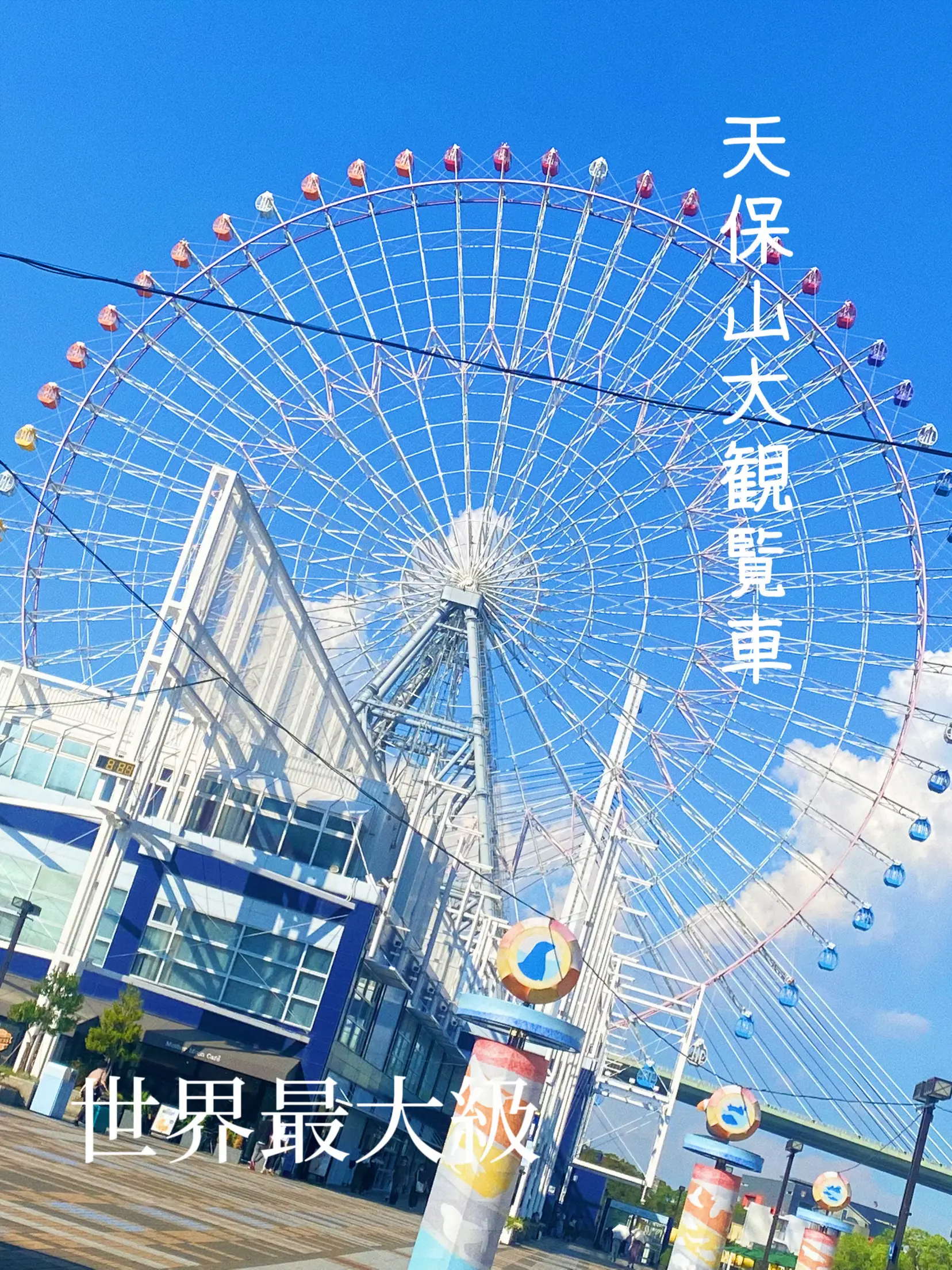 天保山大観覧車🎡 | みょんが投稿したフォトブック | Lemon8