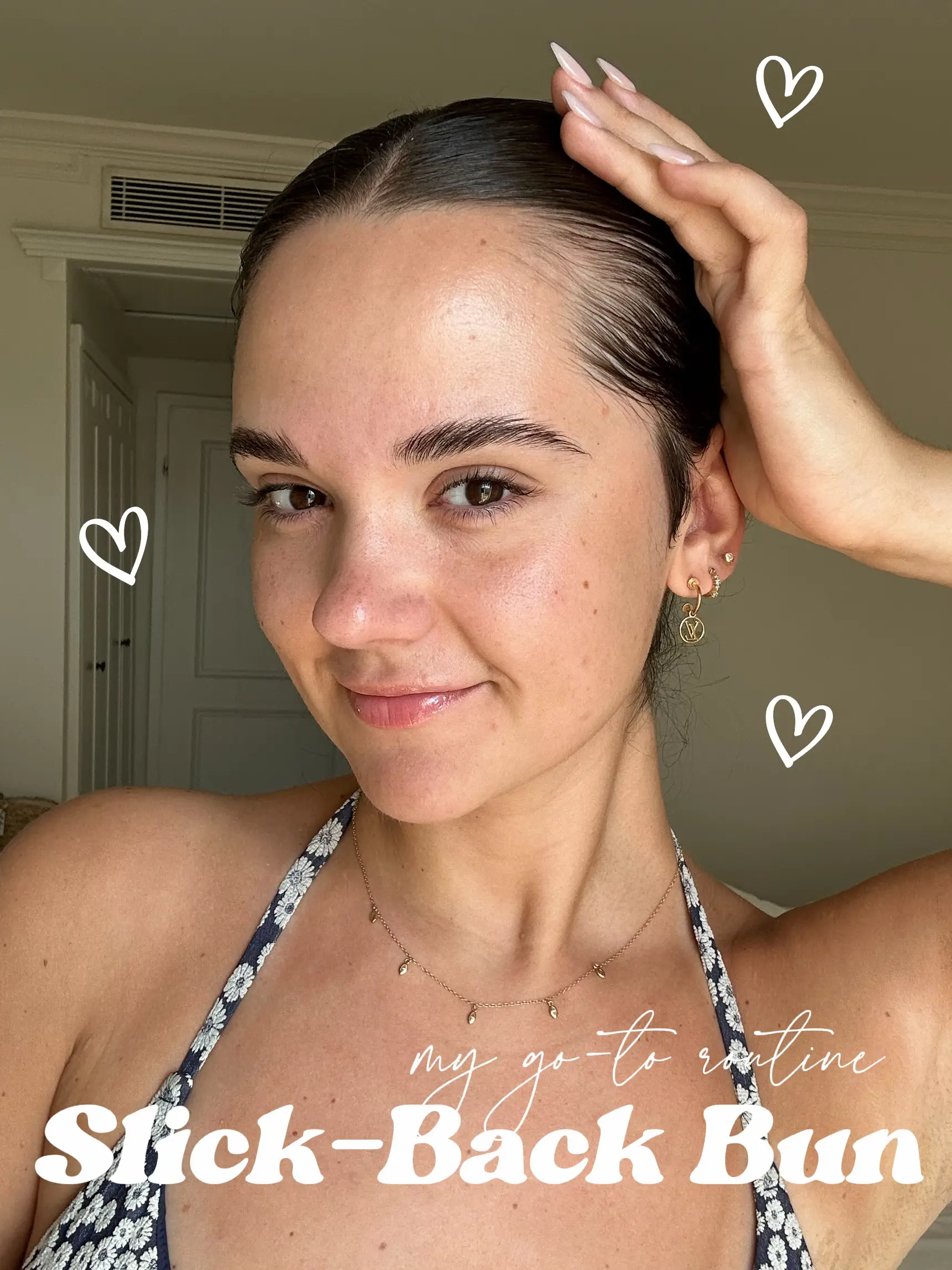 I Tried a Slicked-Back Bun Hack From TikTok: See the Photos