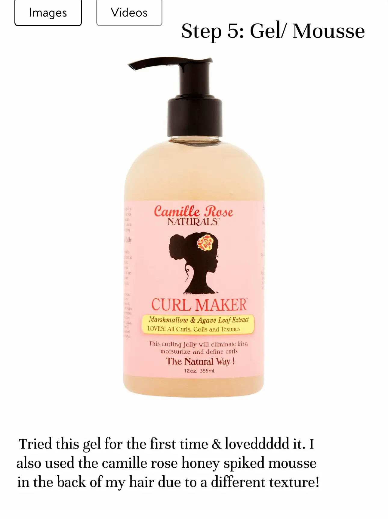 THIS OR THAT!! CAMILLE ROSE SPIKED HONEY MOUSSE VS MIELLE CURL DEFINING  MOUSSE!!