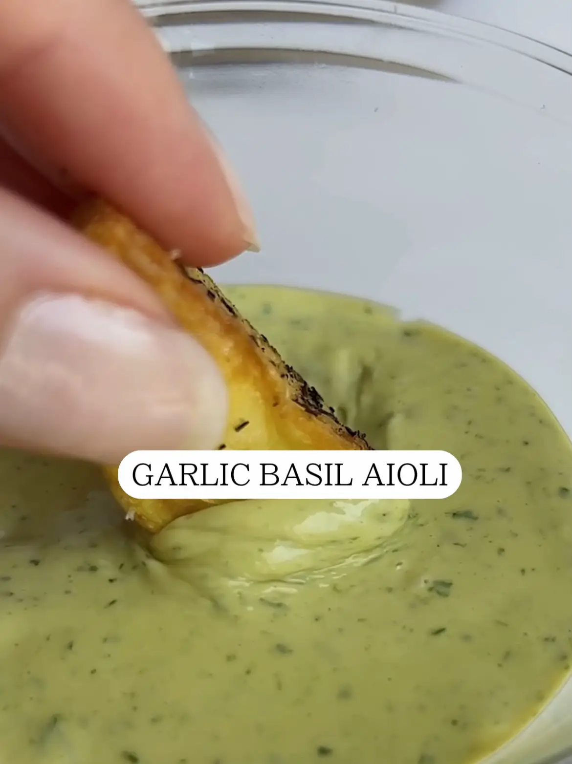 GARLIC BASIL AIOLI Gallery posted by Sarah Mason Lemon8