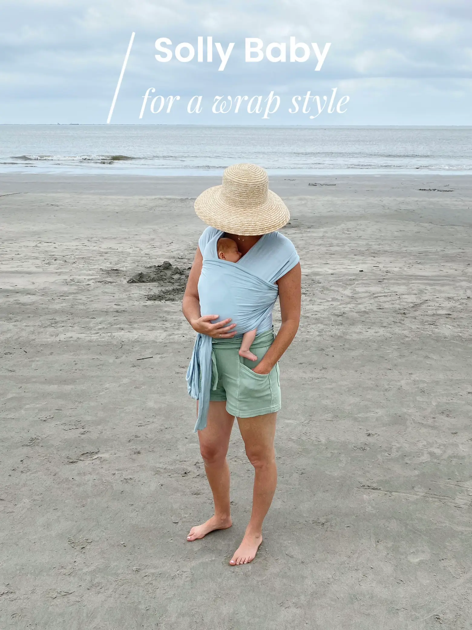 Changed the waistband fold of the ergobaby embrace 😅 : r/babywearing