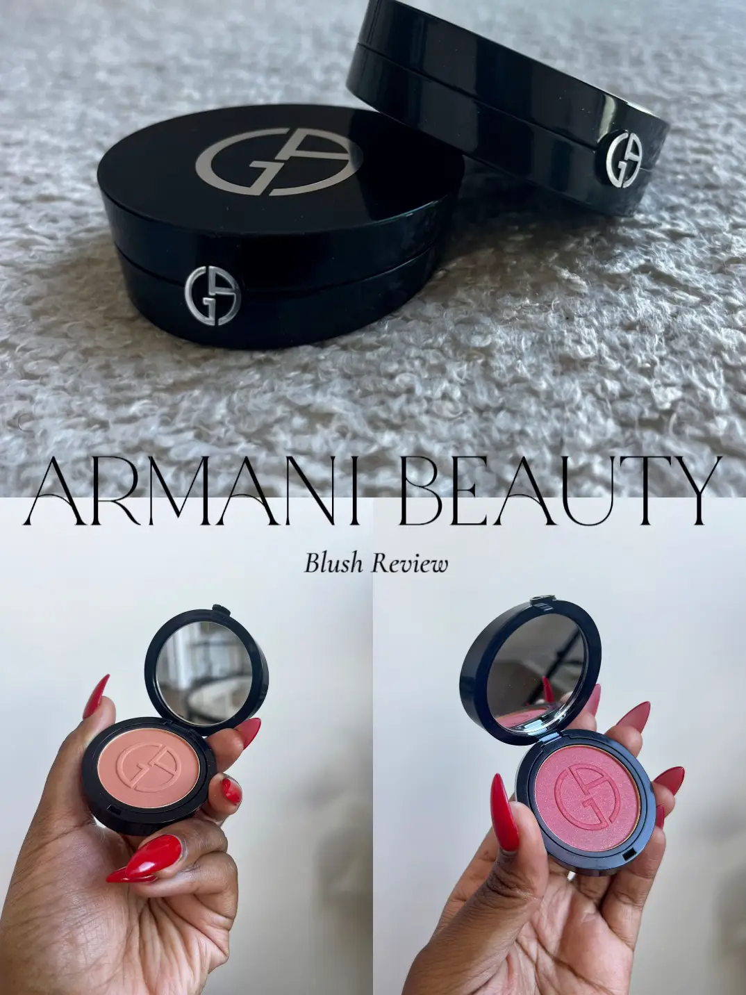 Armani Beauty Luminous Silk Glow Blush Review Gallery posted by