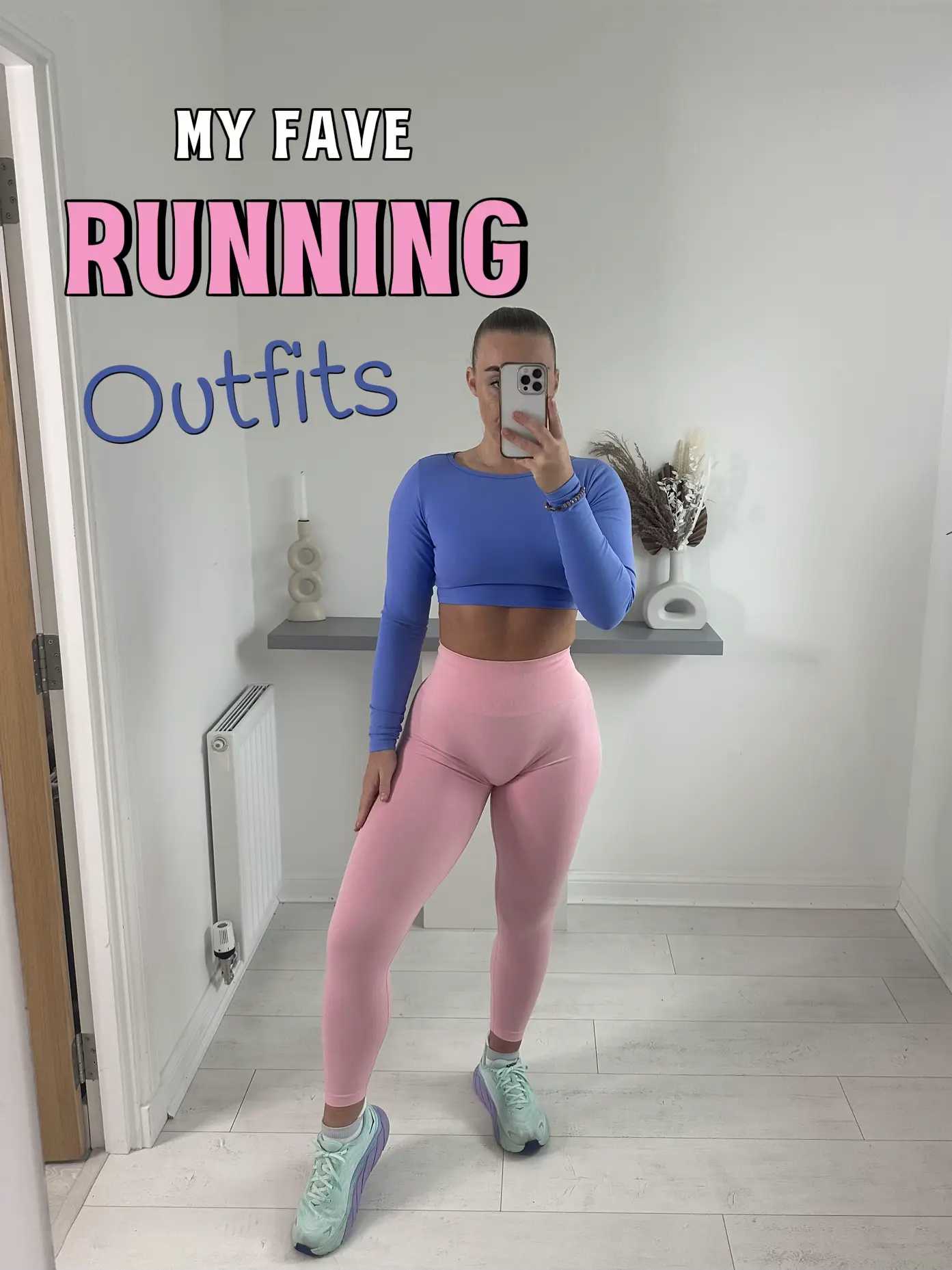 Running OOTD is giving bada$ runner girl vibes
