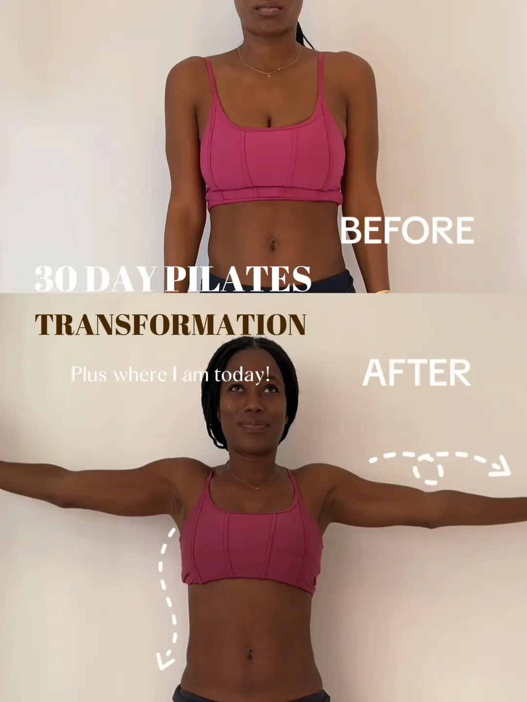 30 Day Pilates Transformation, Video published by Kaylyn