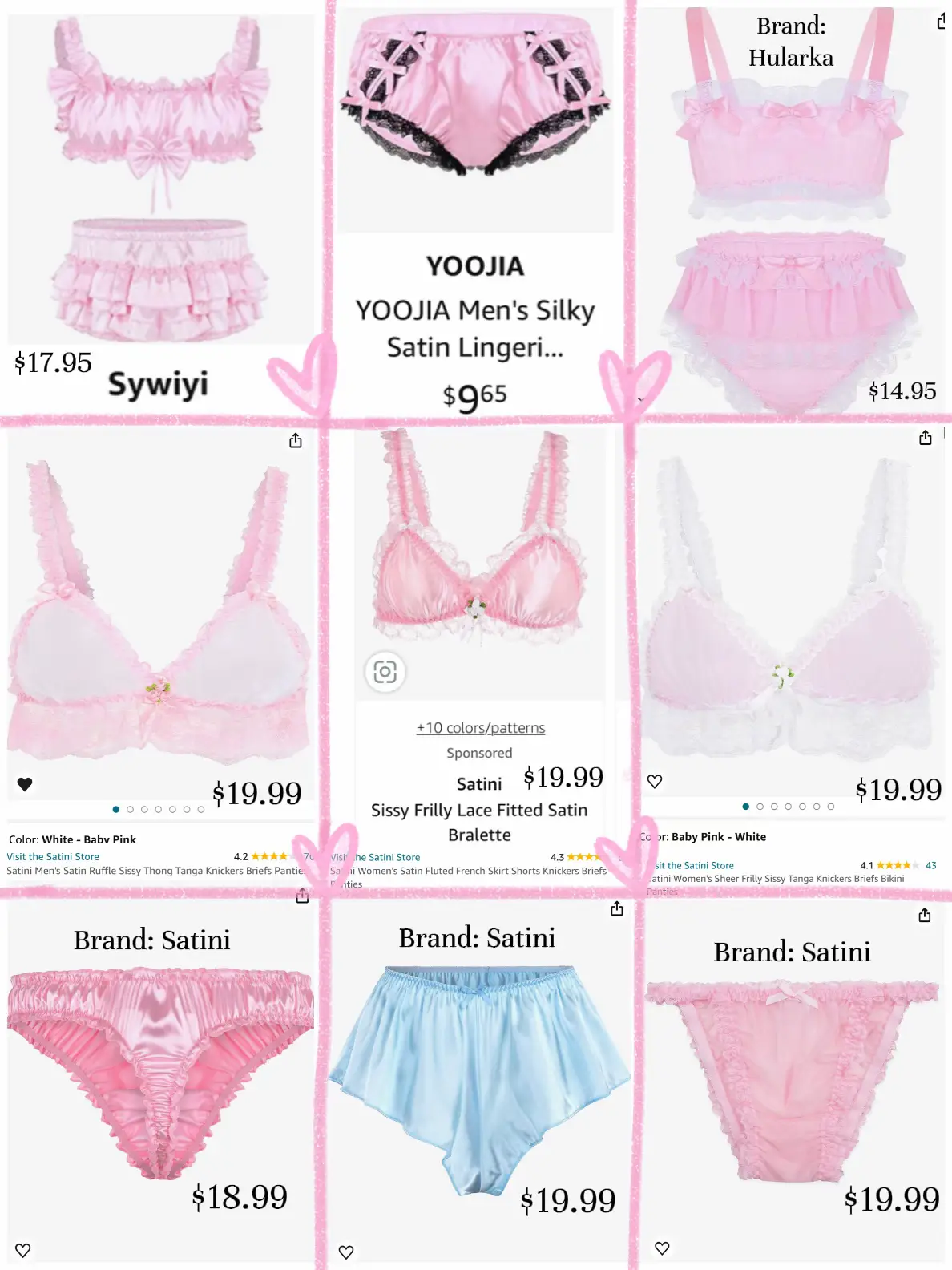 MakeMeChic Women's Sexy Lingerie Set Lace Matching Bra and Panty Set :  : Clothing, Shoes & Accessories