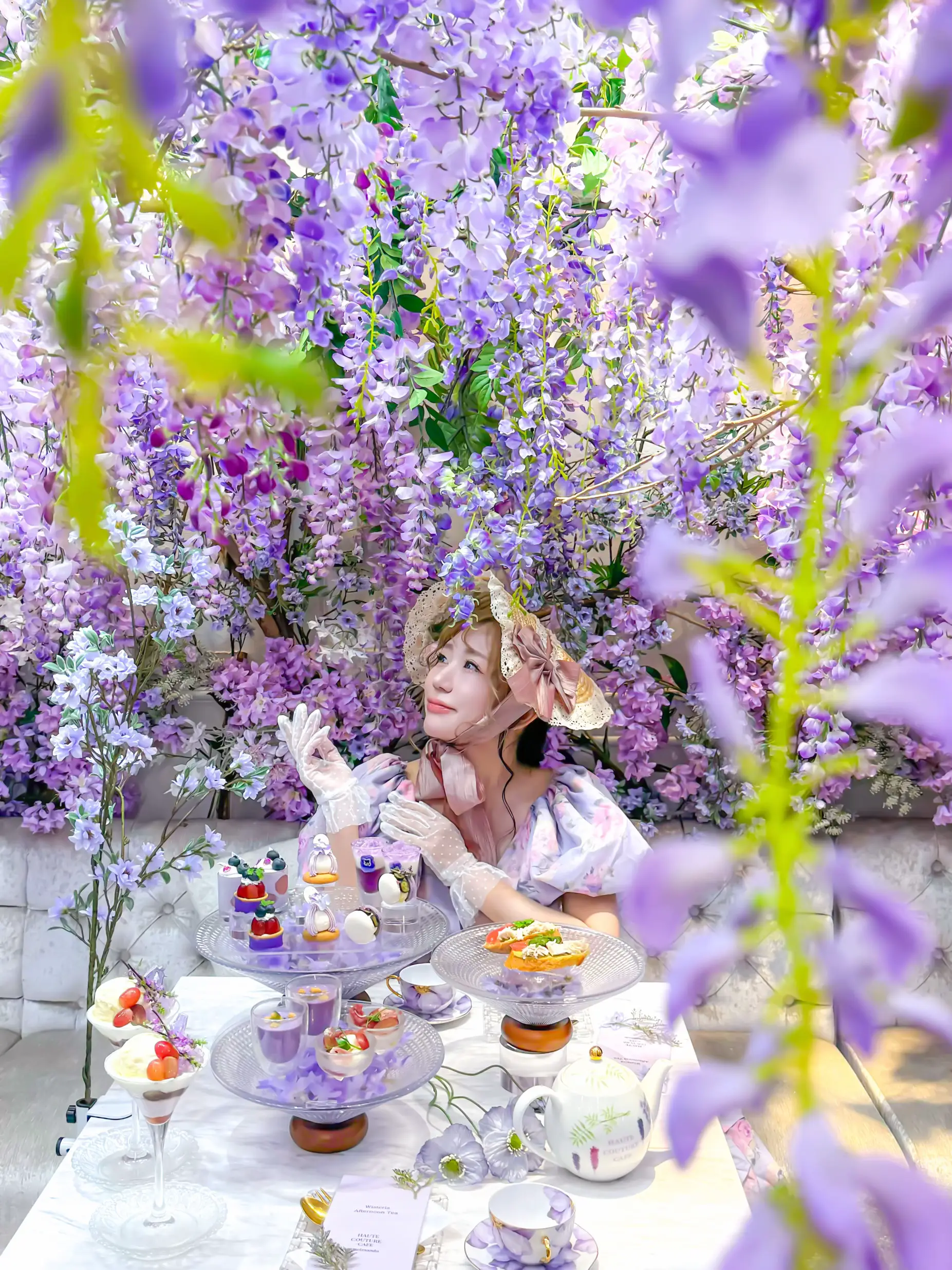 🇫🇷まるでフランス・マリーアントワネットのお茶会🫖✨表参道HAUTE COUTURE CAFE | 西村華奈穂が投稿したフォトブック |  Lemon8