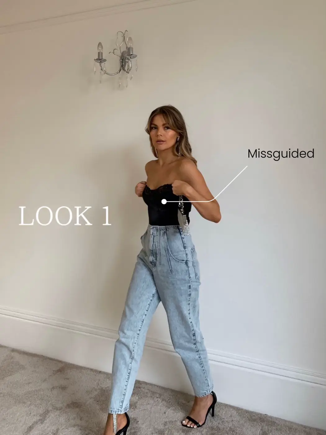 Sweetheart Necklines Instantly Elevate Basic Jeans-And-A-Cute-Top