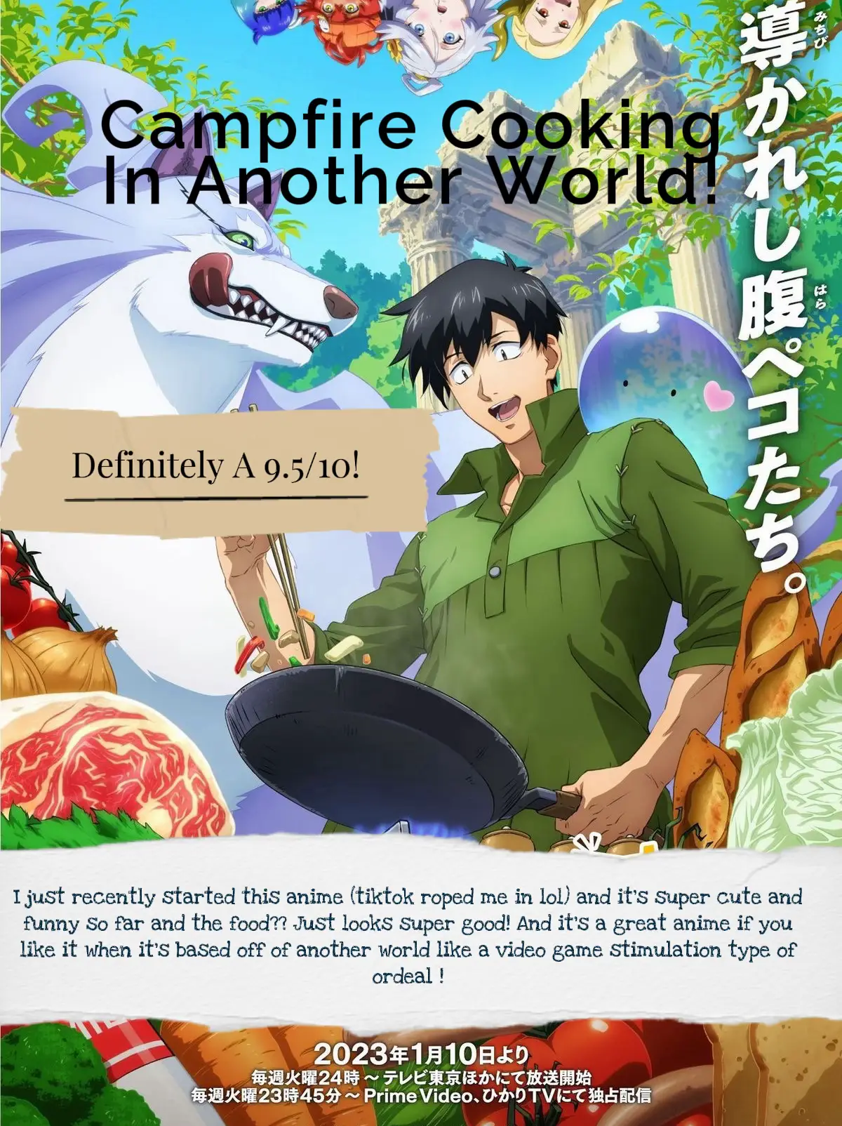 Anime about Cooking in Another World - Lemon8 Search