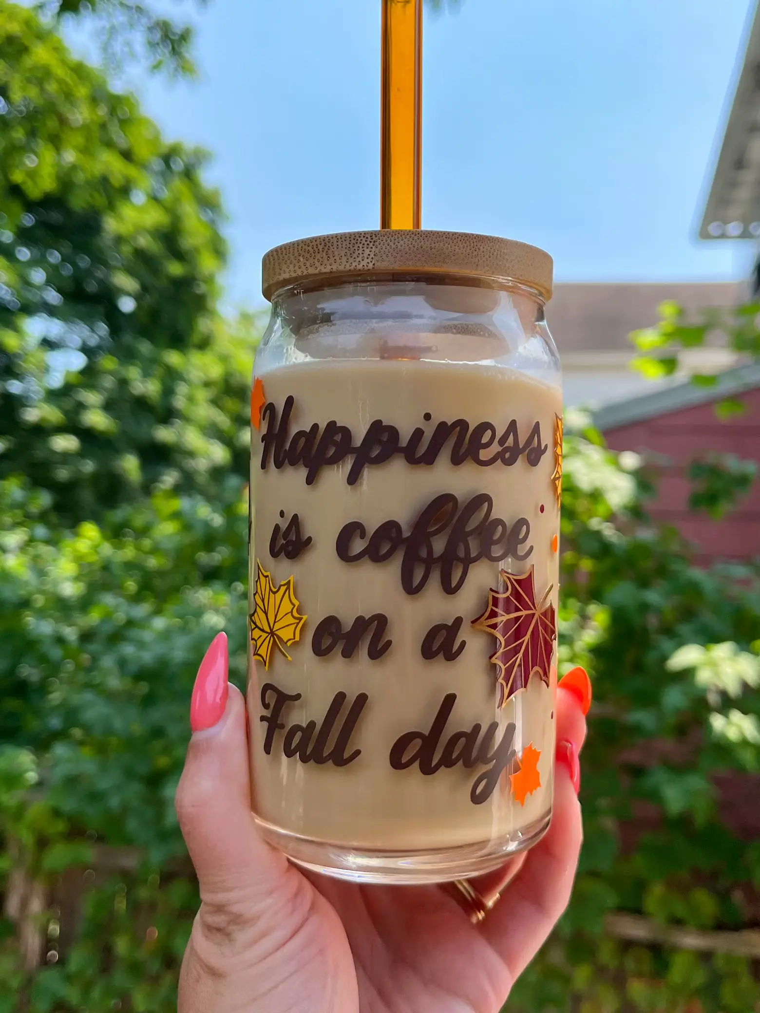 Happiness Is Warm Coffee On A Crisp Fall Day – Kelly Elizabeth Designs