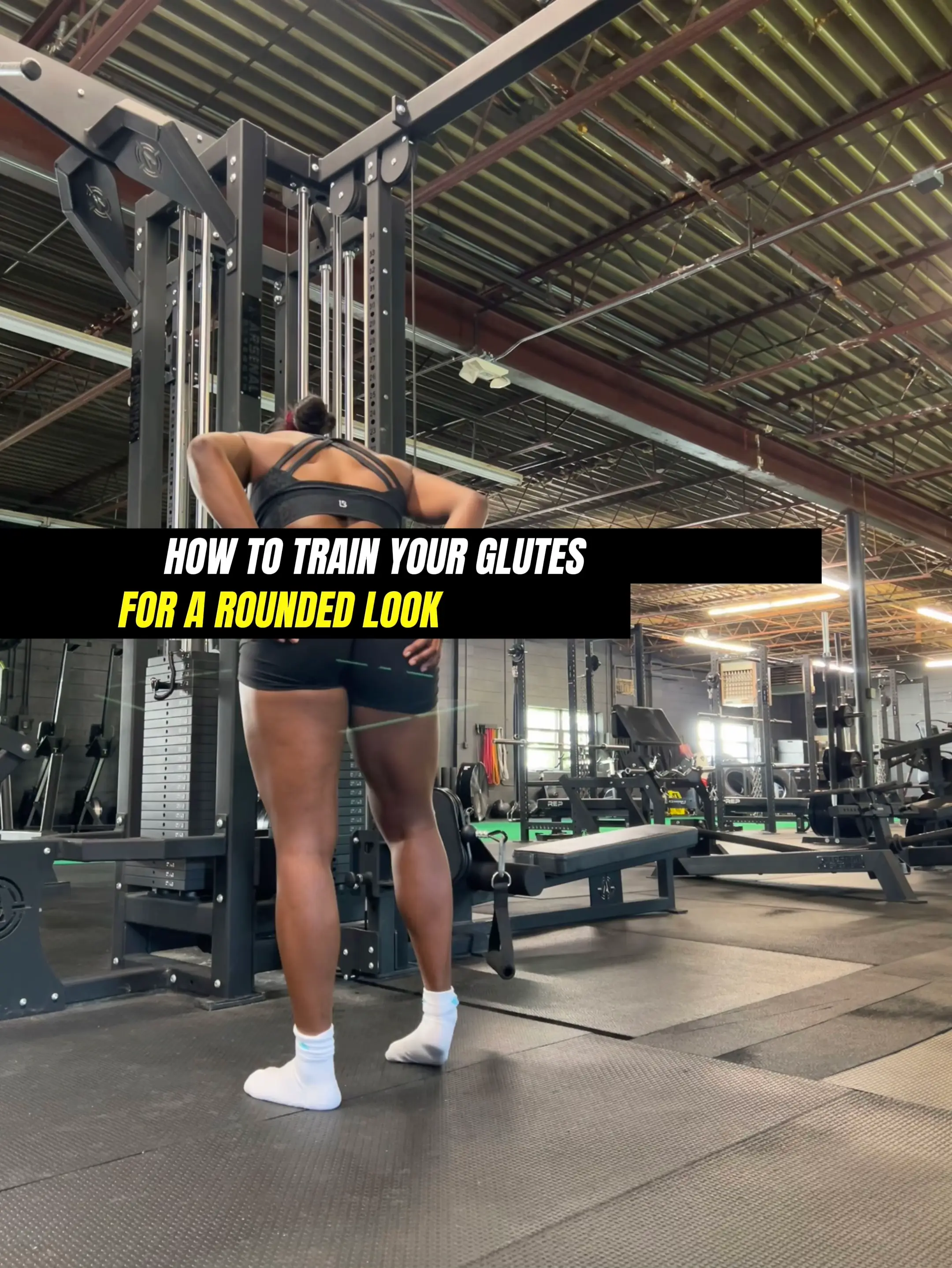 How To Train Your Glutes For A Rounded Look Video published by Tish Schaefer Lemon8