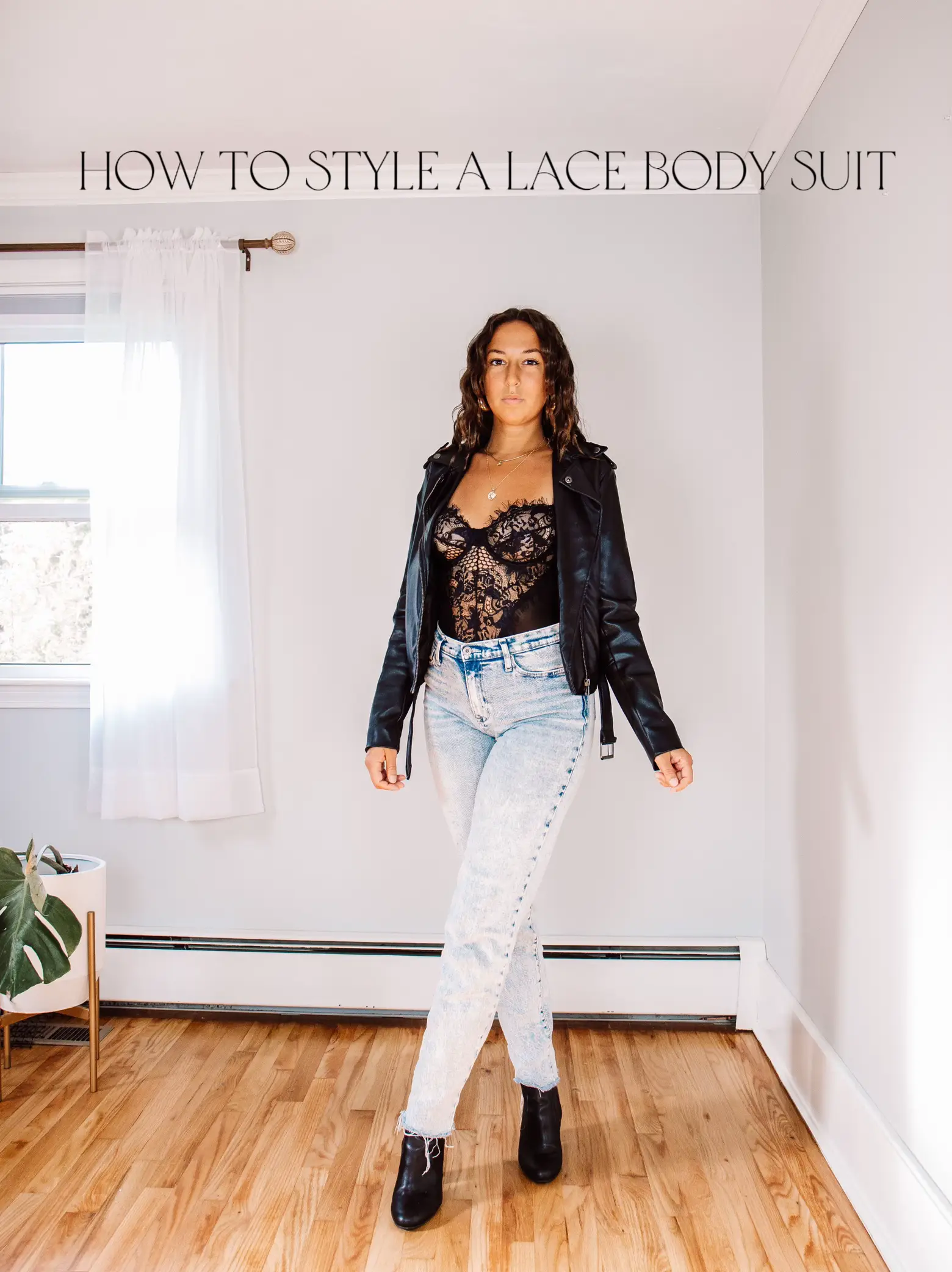 5 WAYS TO STYLE A LACE BODYSUIT