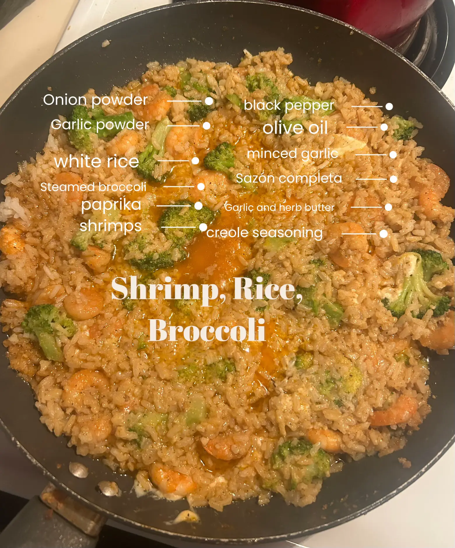 Shrimp, Rice, Broccoli Recipe | Gallery posted by wavyyduhh | Lemon8