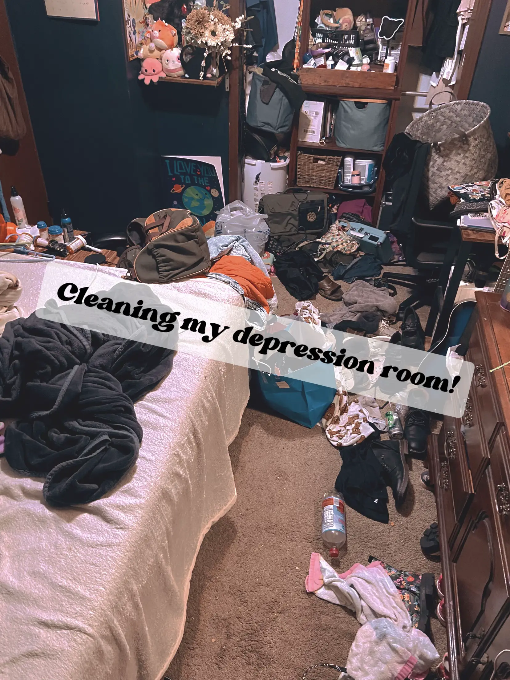 Cleaning my depression room! Gallery posted by Bug Ford Lemon8