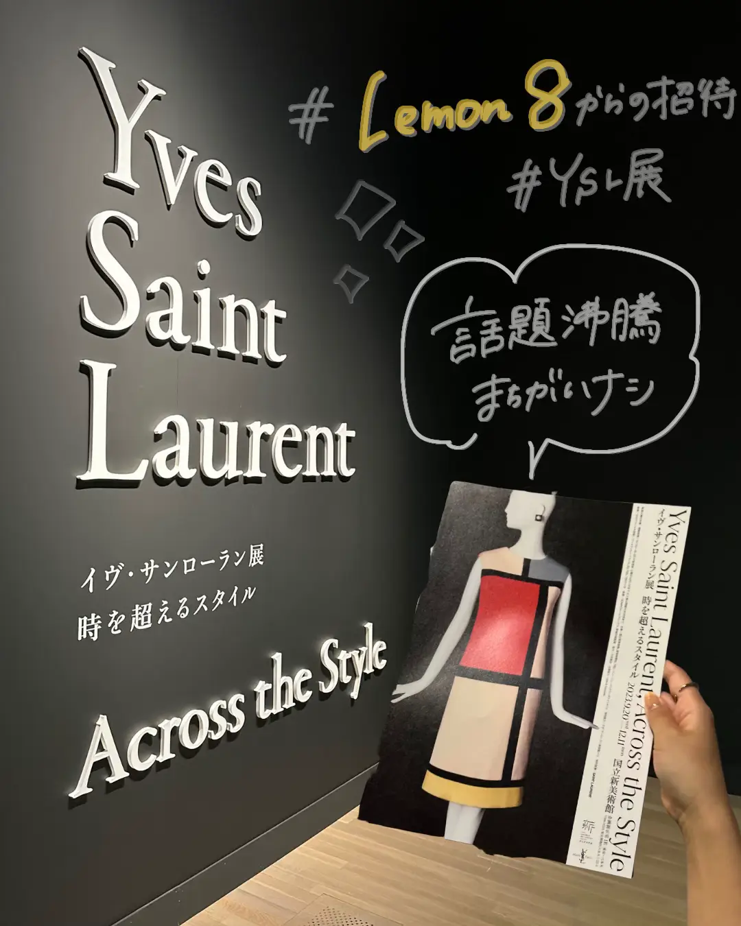 サンローラン展 開幕】イブサンローラン 写真集 ビンテージ YSL art