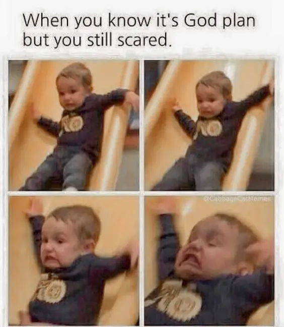 Funny Memes on X: Jesus I'm scared #Memes #meme