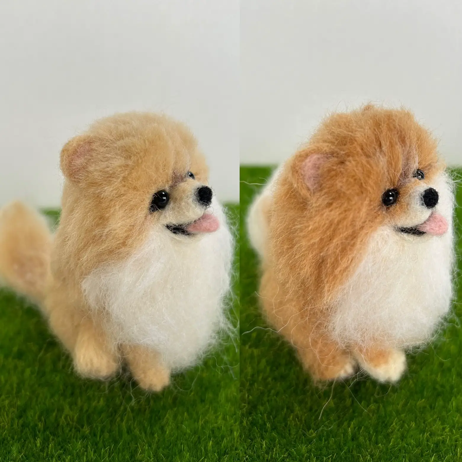 羊毛フェルト ハンドメイド 犬【パピヨン】pomeページ 羊毛フェルト ハンドメイド 犬【パピヨン】pome様専用ページ かわいい