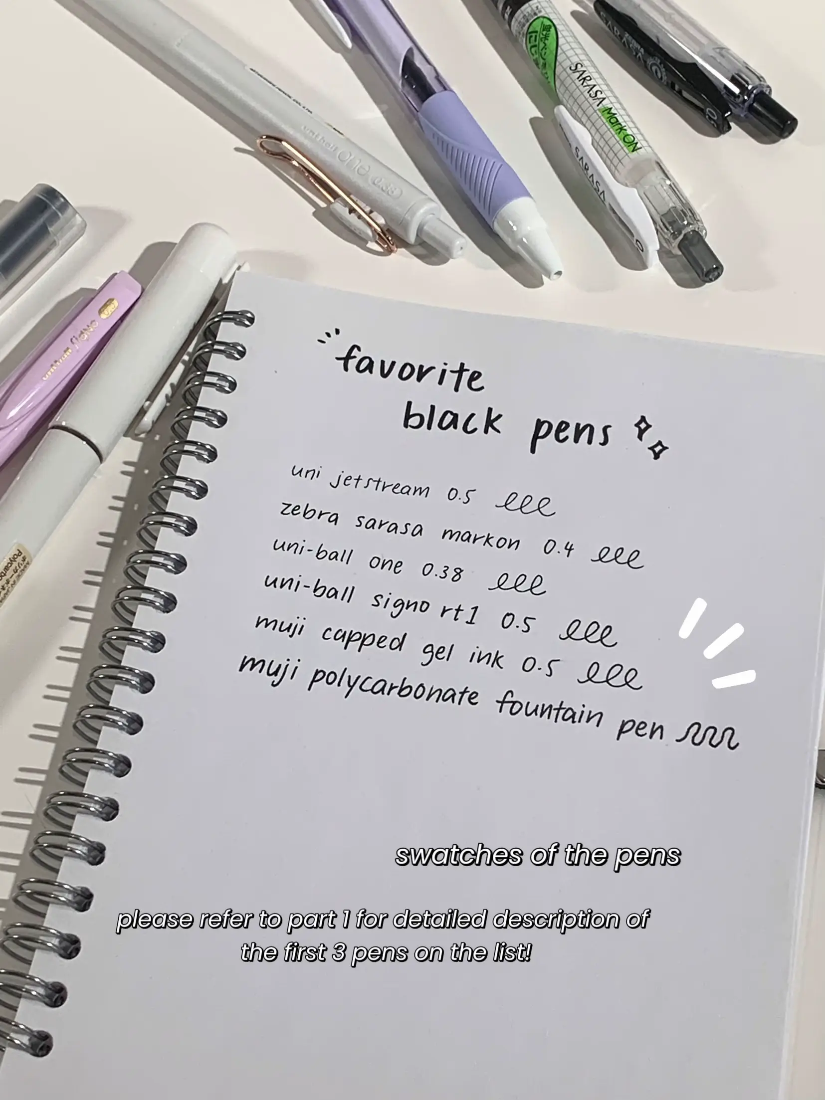 Stationery favorites pt. 12 🏠☕ pens for journaling, Gallery posted by  Emily H.