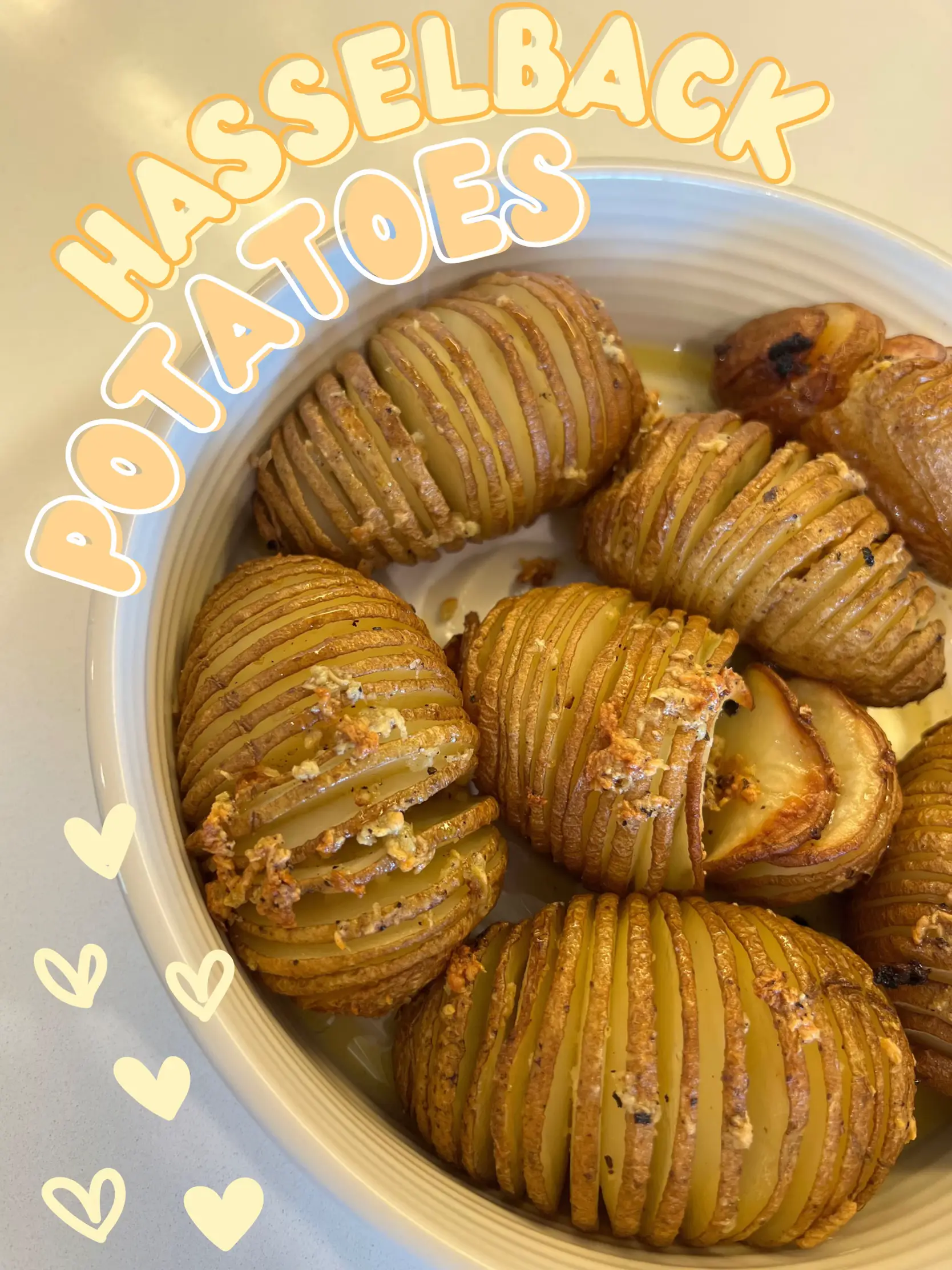 How to Slice Hasselback Potatoes - Rasa Malaysia