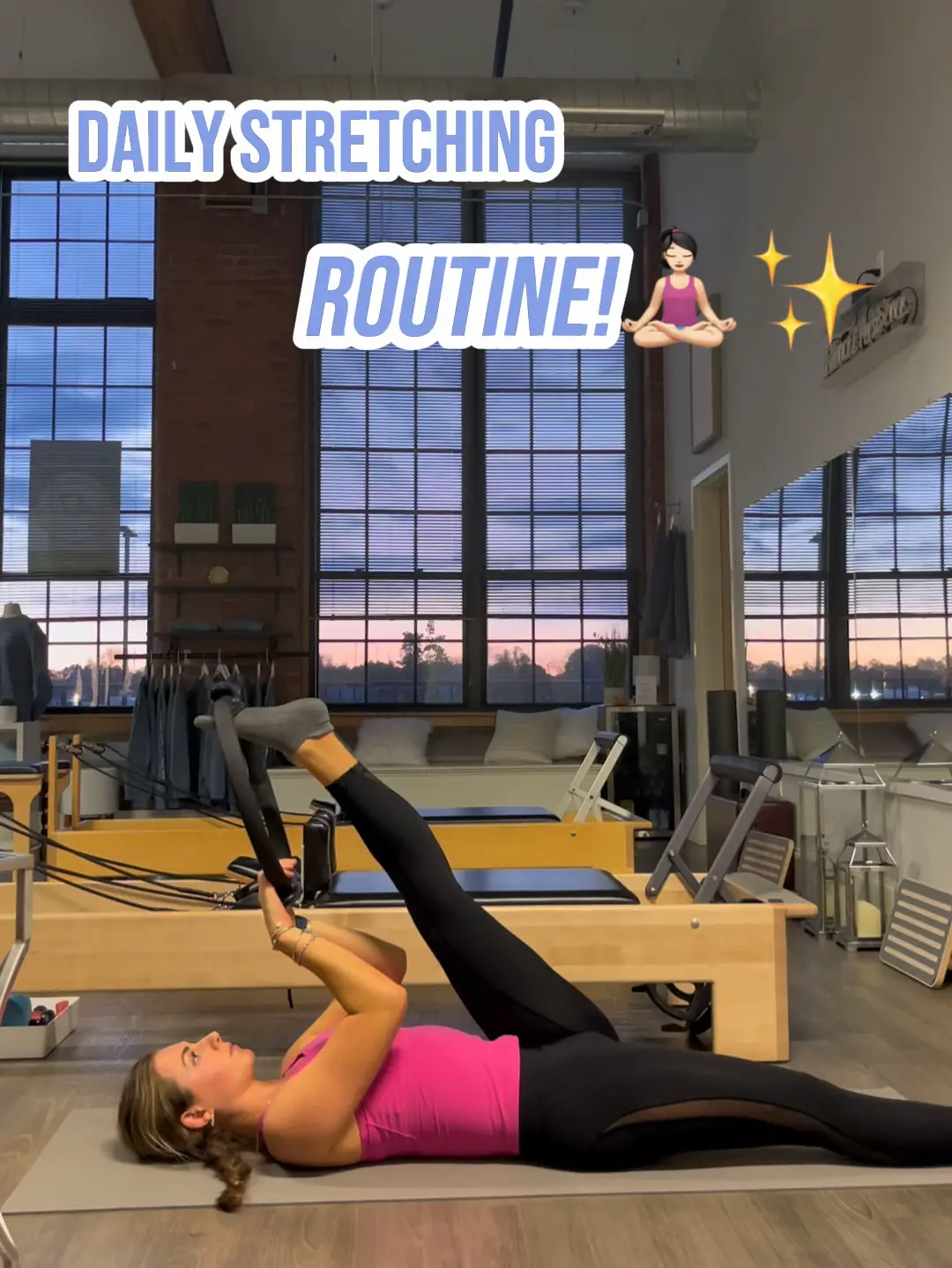 Daily stretching online routine