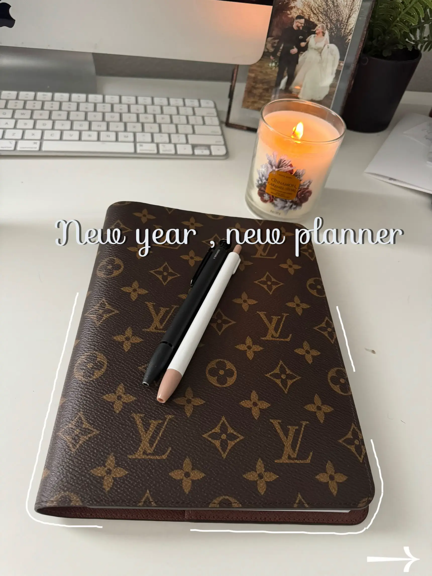 A5 Planner Setup in My Louis Vuitton GM Agenda 