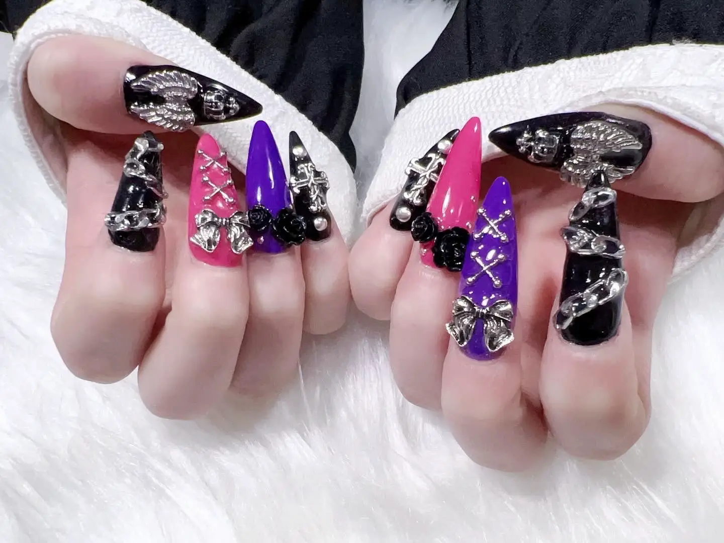 601 ネイルチップオーダー オーダーネイル 量産型 ジャニオタ 地雷系 韓国系 601 量産型ネイルチップ 韓国 ジャニオタ 地雷系 - メルカリ