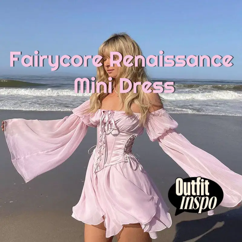 Rose Cotton Corset Mini Dress - White - MESHKI U.S