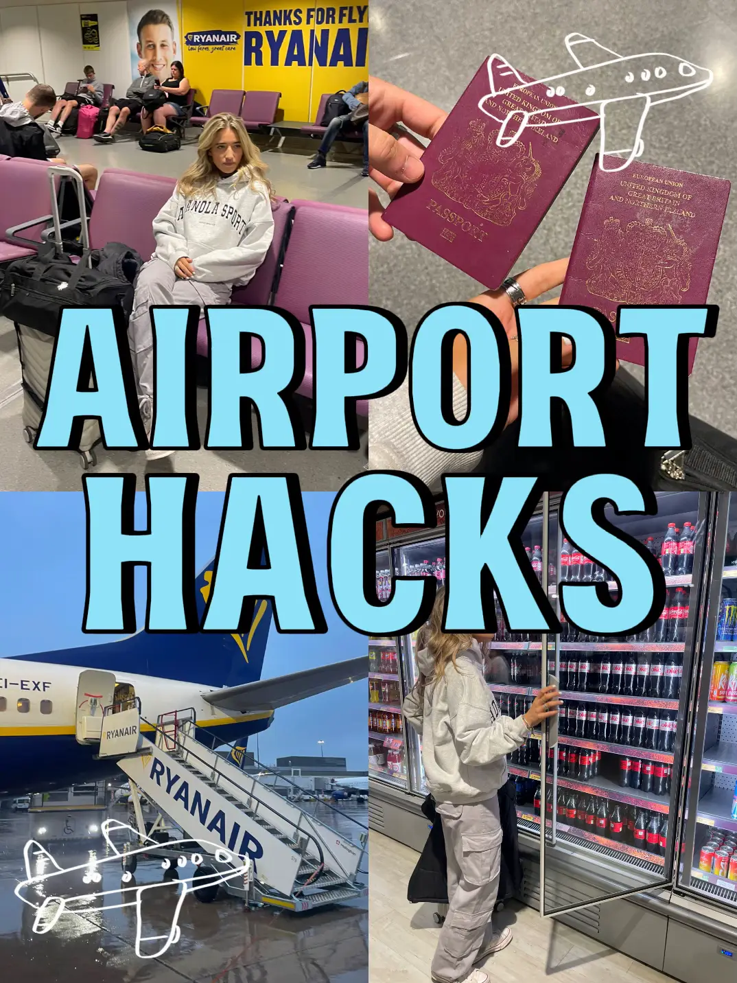MY AIRPORT TRAVEL HACKS✈️🌍🧳