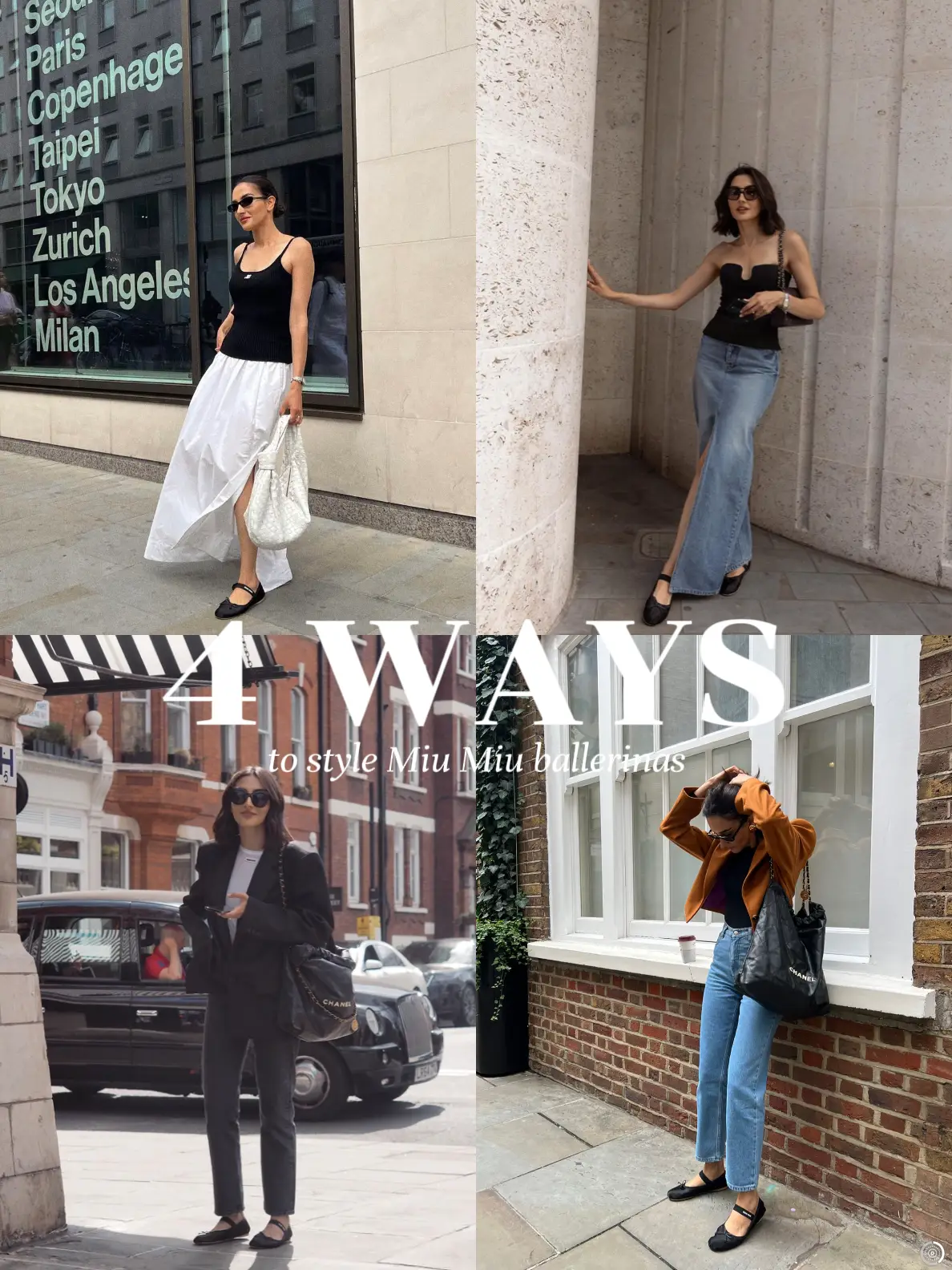Different Ways to Wear Leggings - See (Anna) Jane.  Outfits with leggings,  Ballerina flats outfit, Leggings fashion