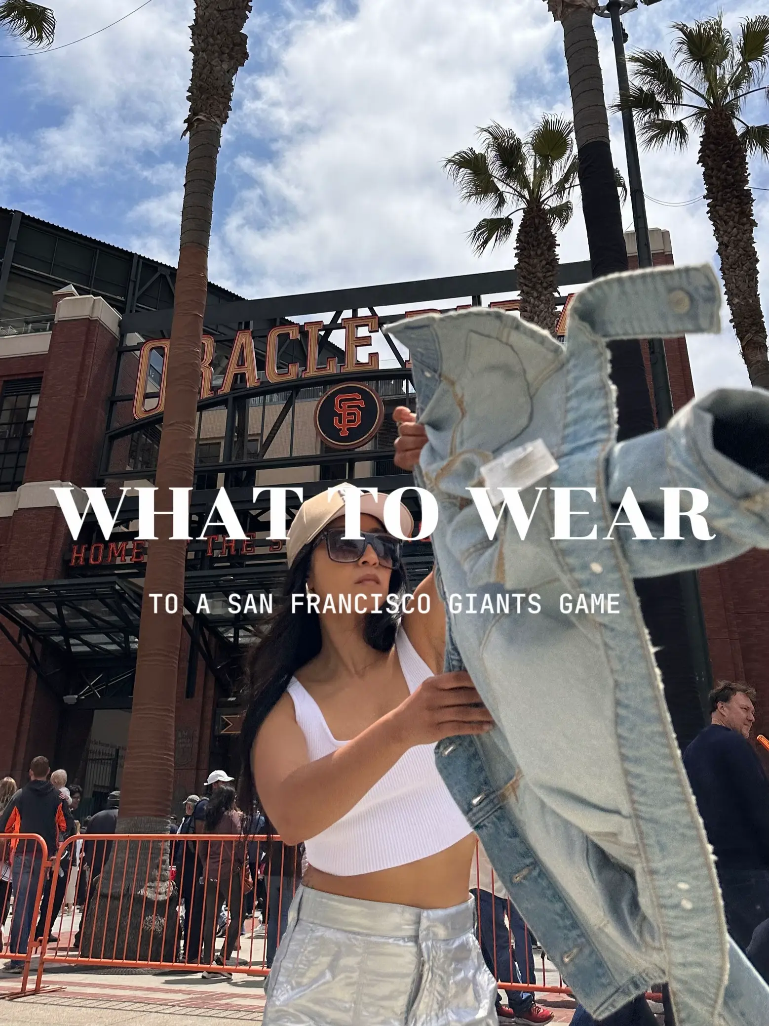 My 1st San Francisco Giants outfit of the season!! Let me know if you
